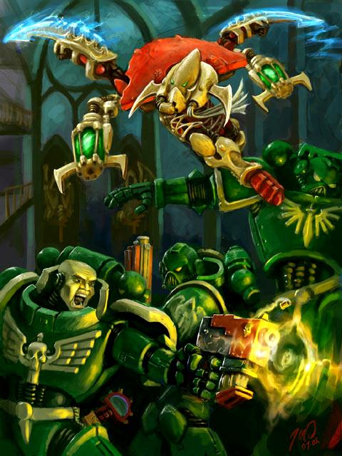 Bolt Pistol, Eldar, Powerblades, Space Marines, Spider, Tactical, Warp
