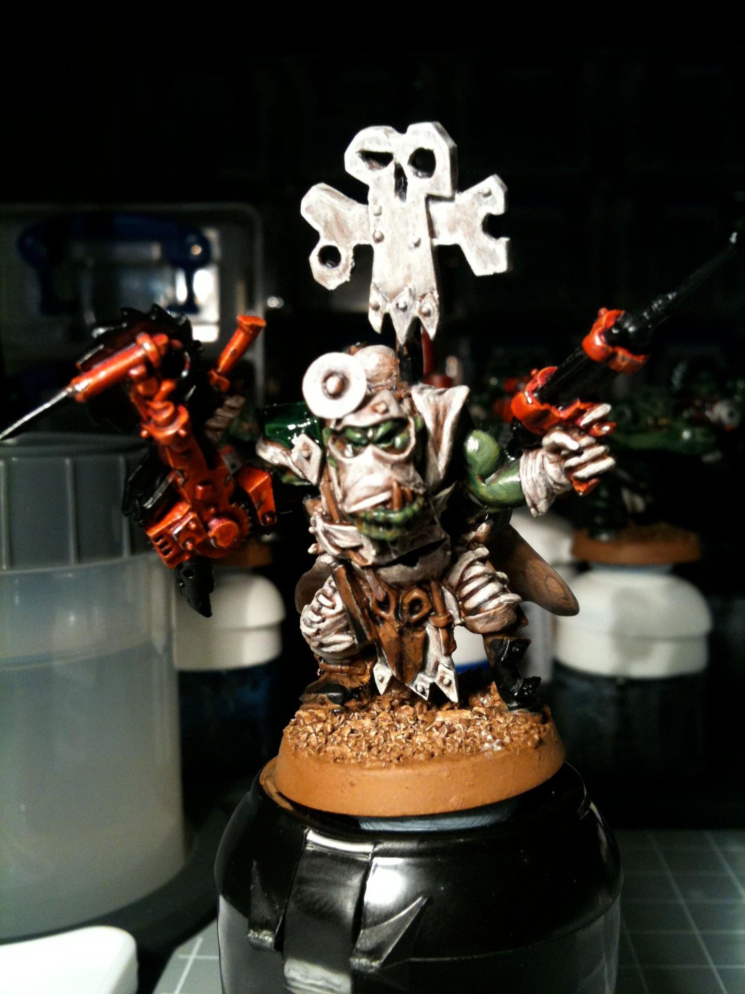 Da Ork Angelz, Orks, Painboy, Work In Progress