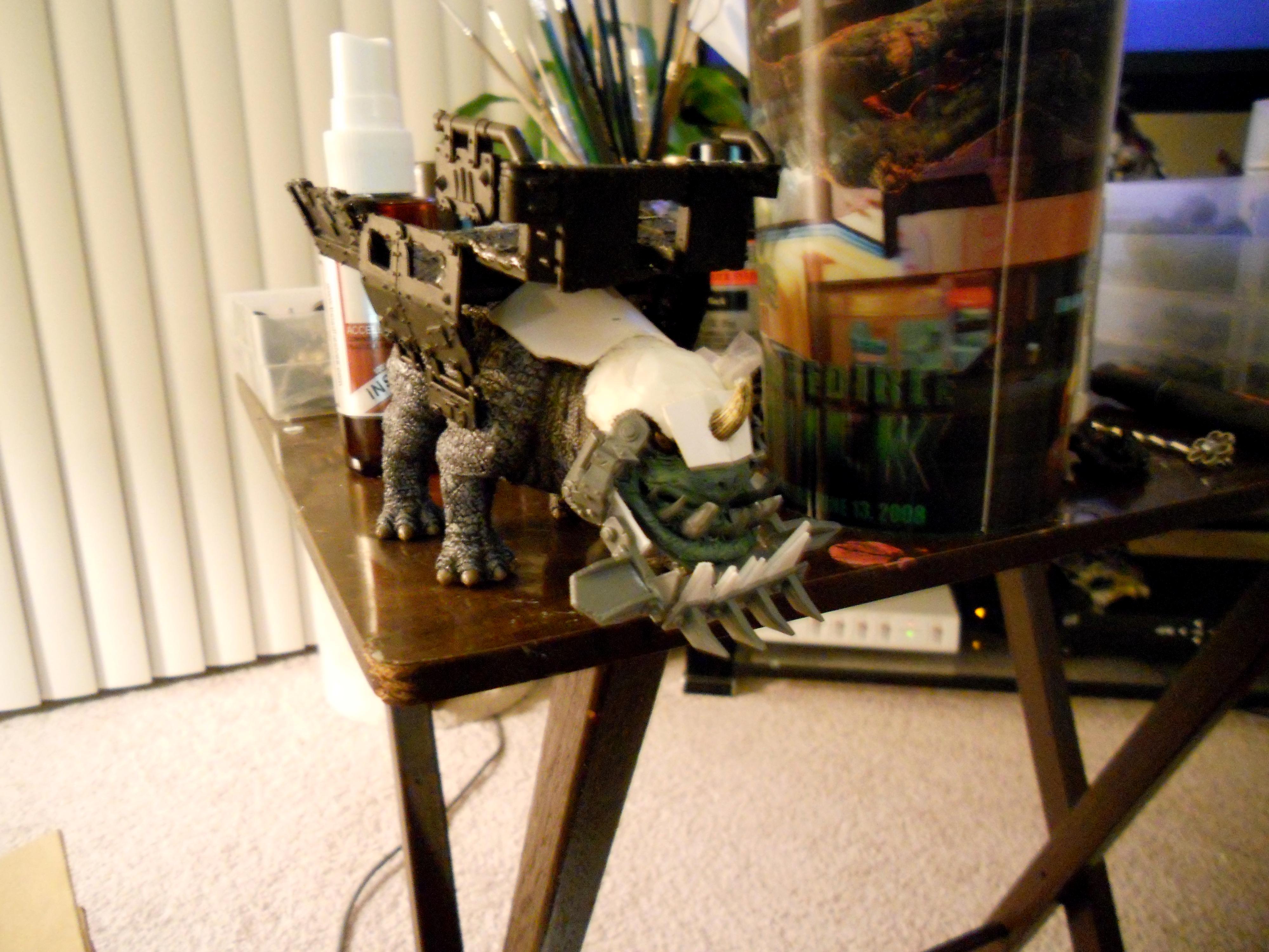 Conversion, Orks, Squiggoth, Work In Progress
