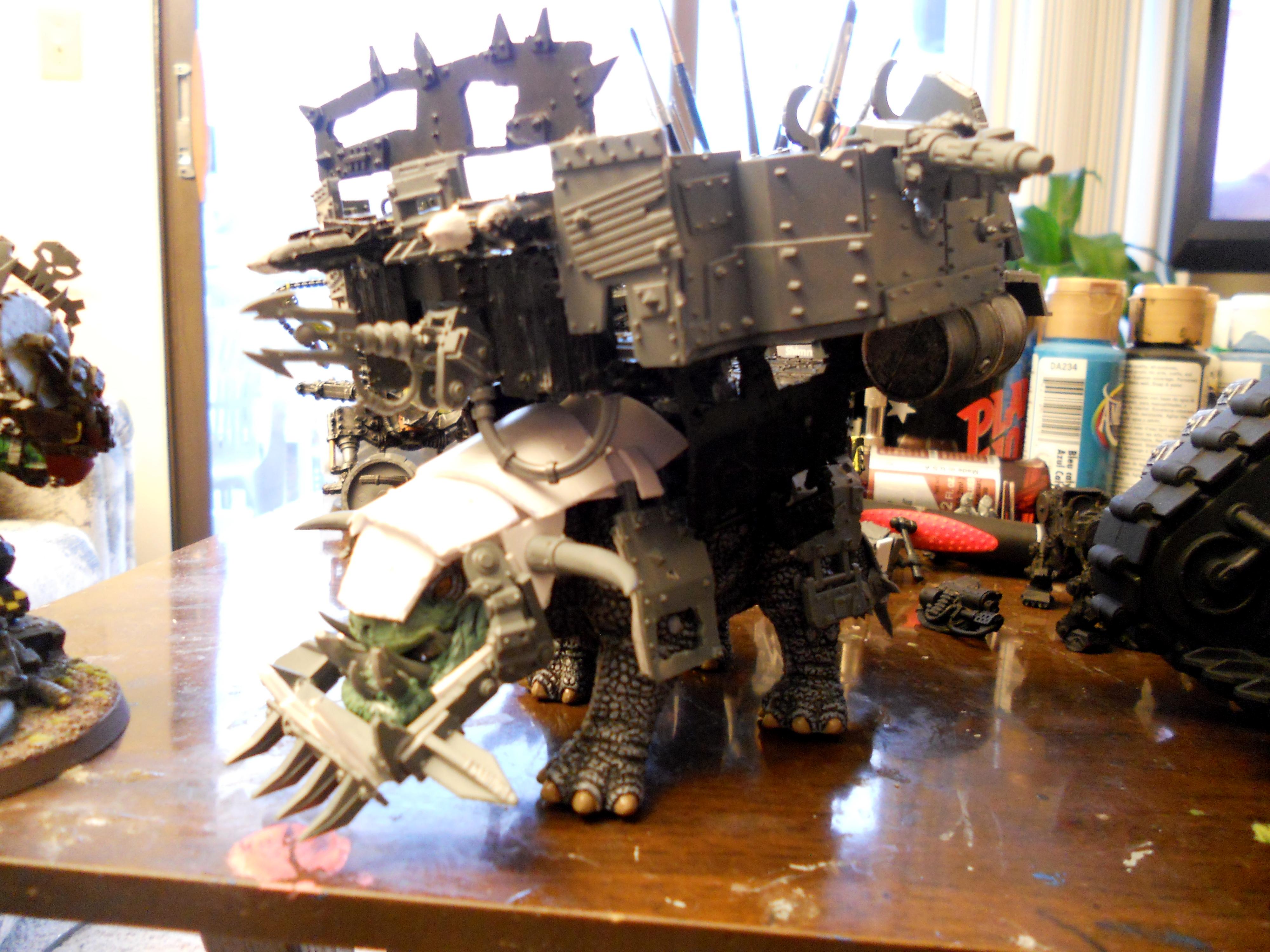 Conversion, Orks, Squiggoth, Work In Progress