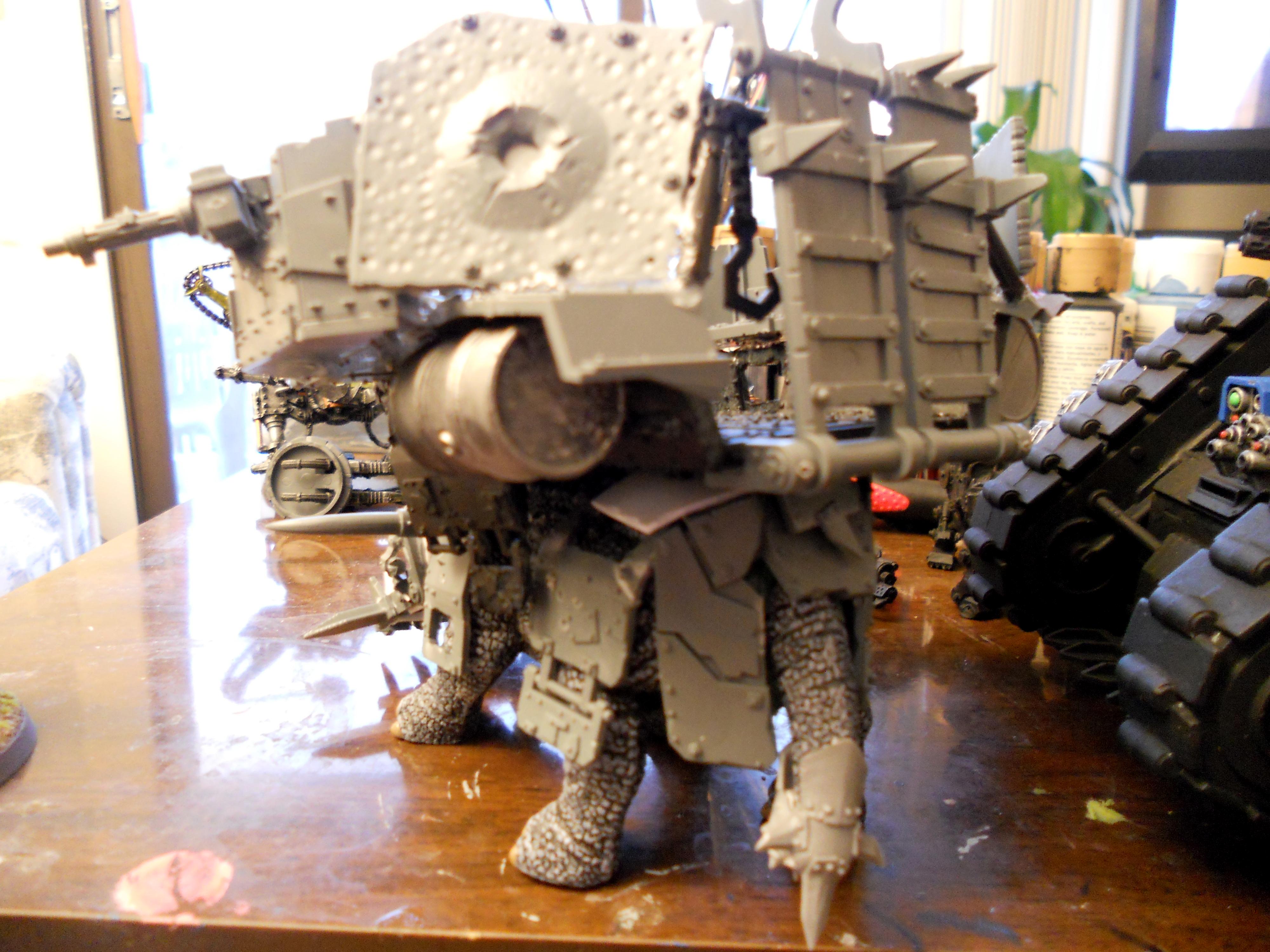 Conversion, Orks, Squiggoth, Work In Progress