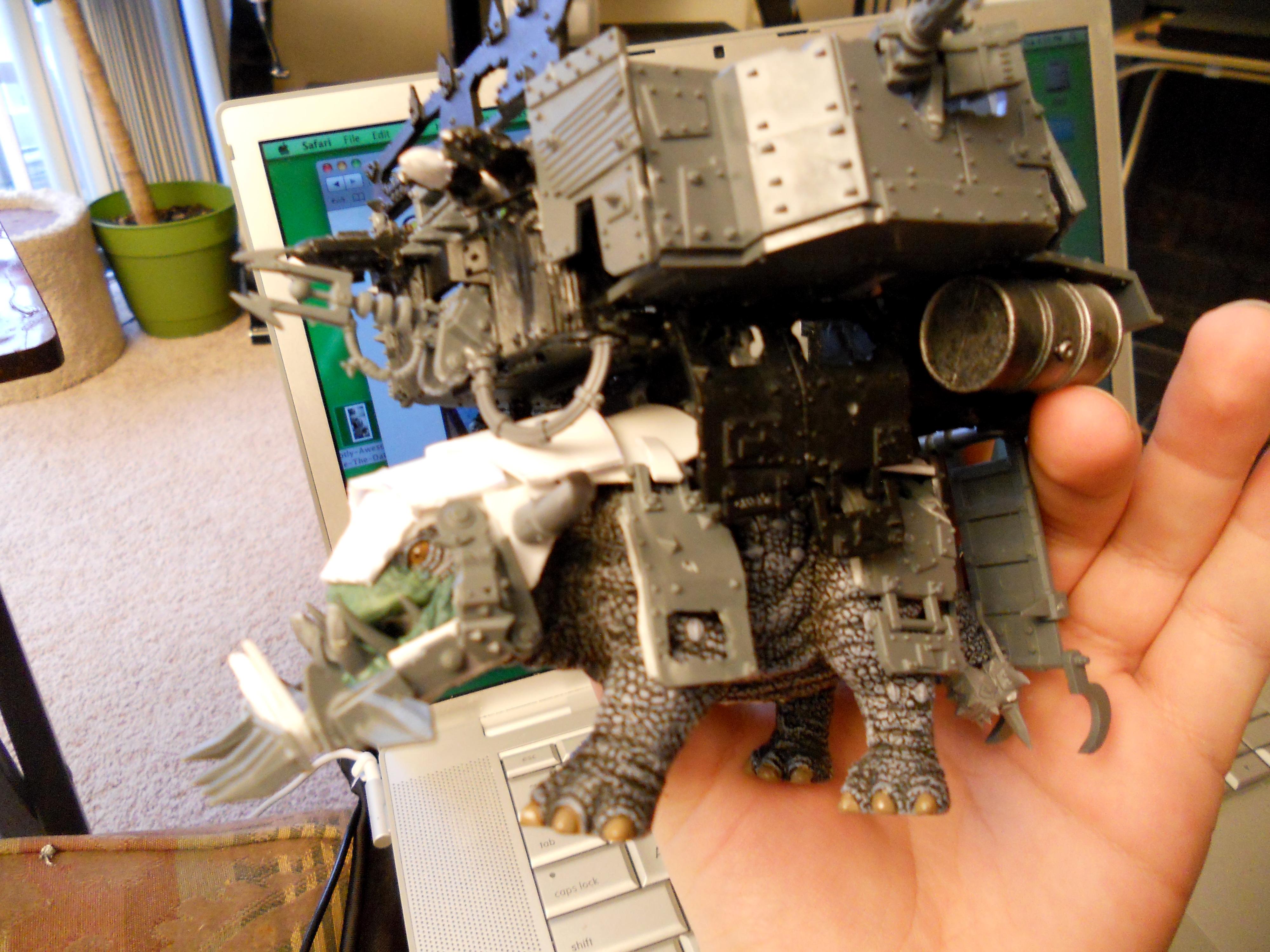 Conversion, Orks, Squiggoth, Work In Progress