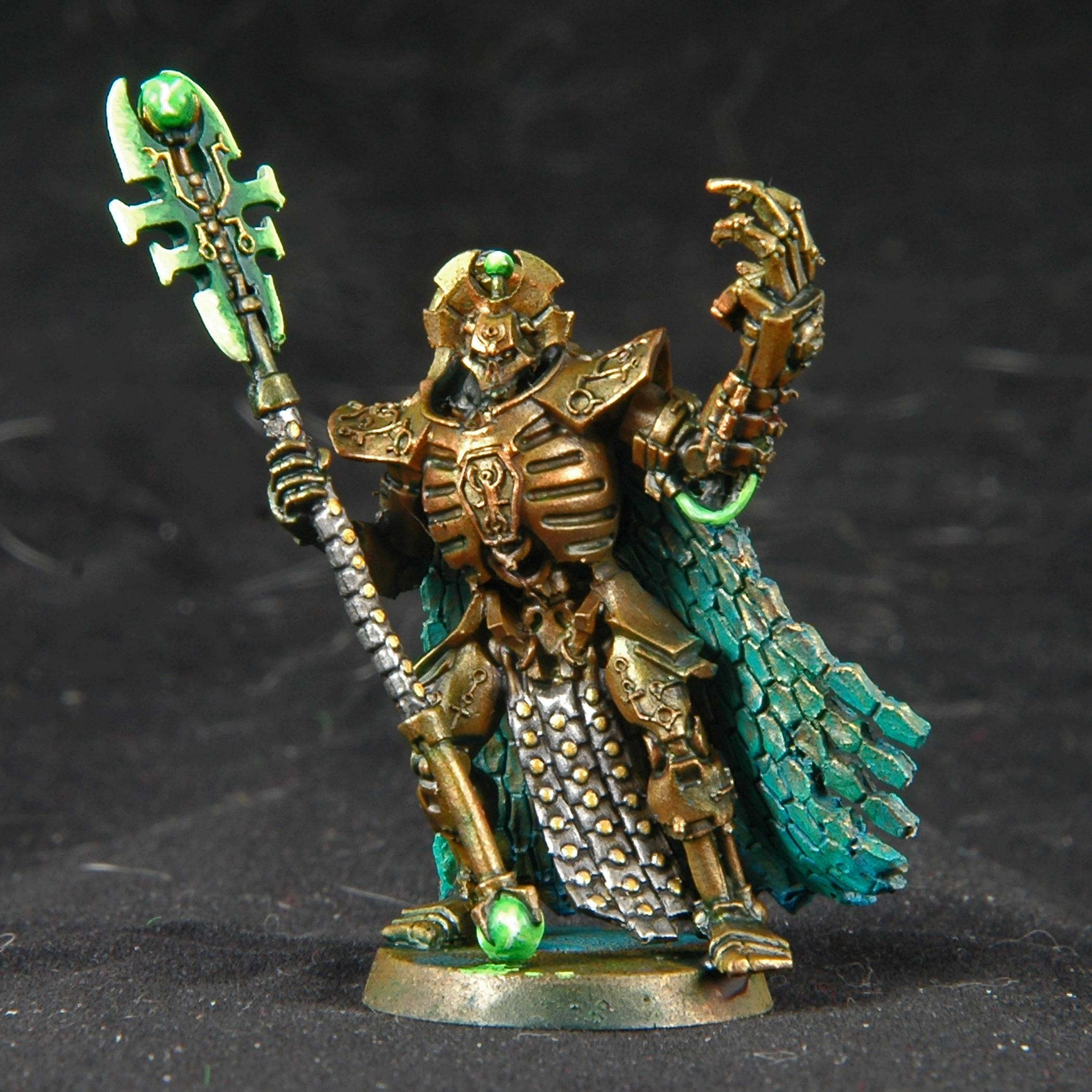 Imotekh, Necrons, Warhammer 40,000, Work In Progress