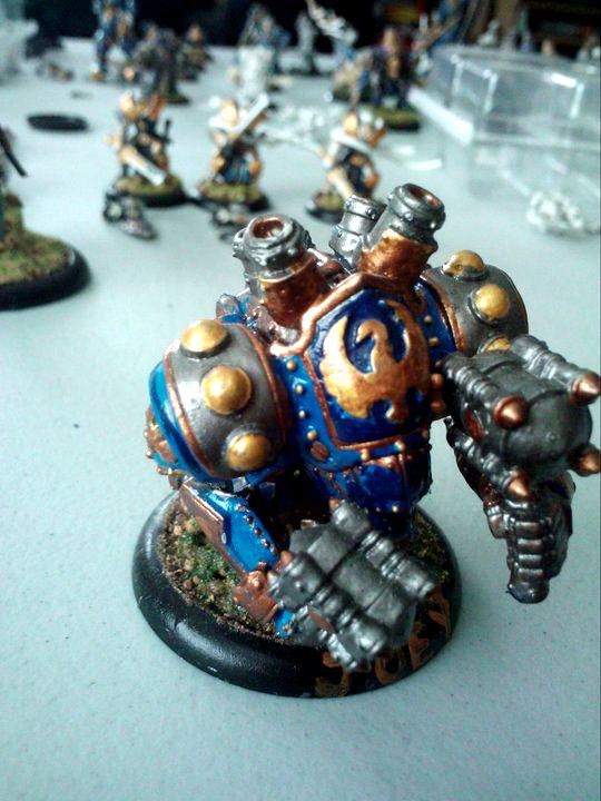Cygnar, Paint Job, Warjack, Warmachine