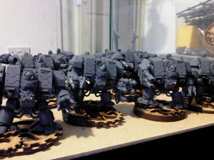 Conversion, Custom Bases, Dreadnought, Sons Of Asgard, Space Marines