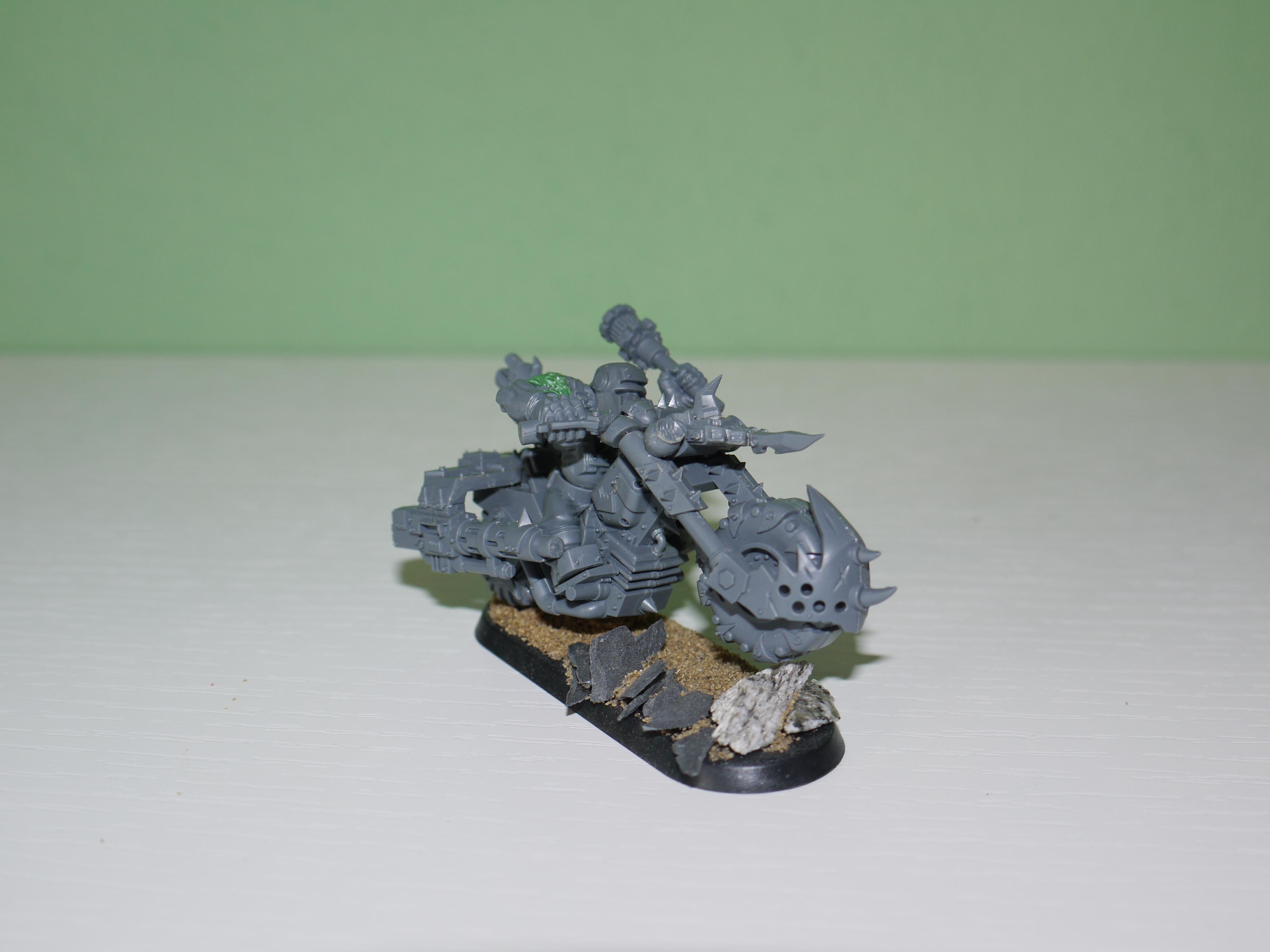 Bike, Conversion, Fast, Orange, Orks, Speed, Speed Freaks