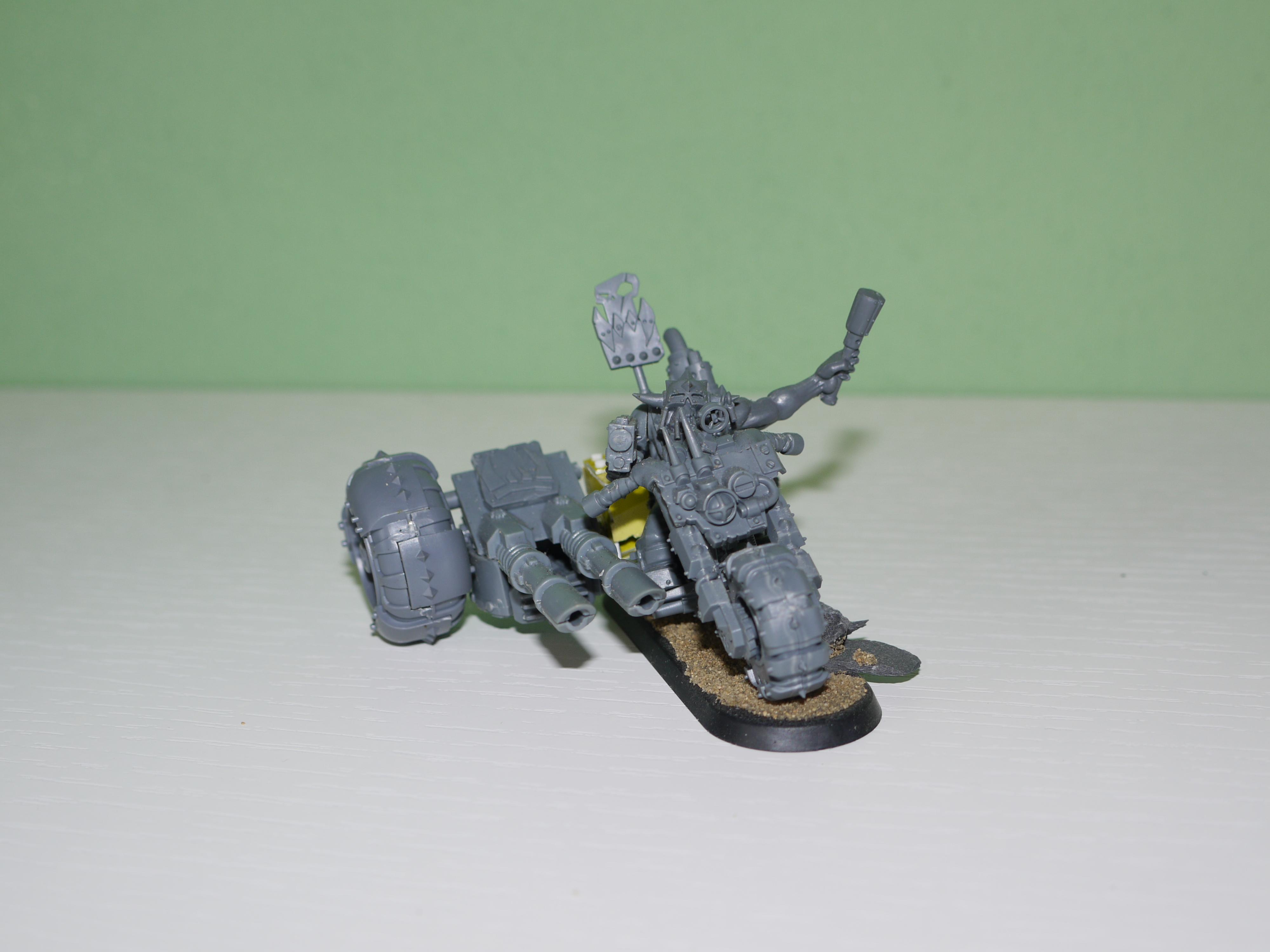 Bike, Conversion, Fast, Orange, Orks, Speed, Speed Freaks