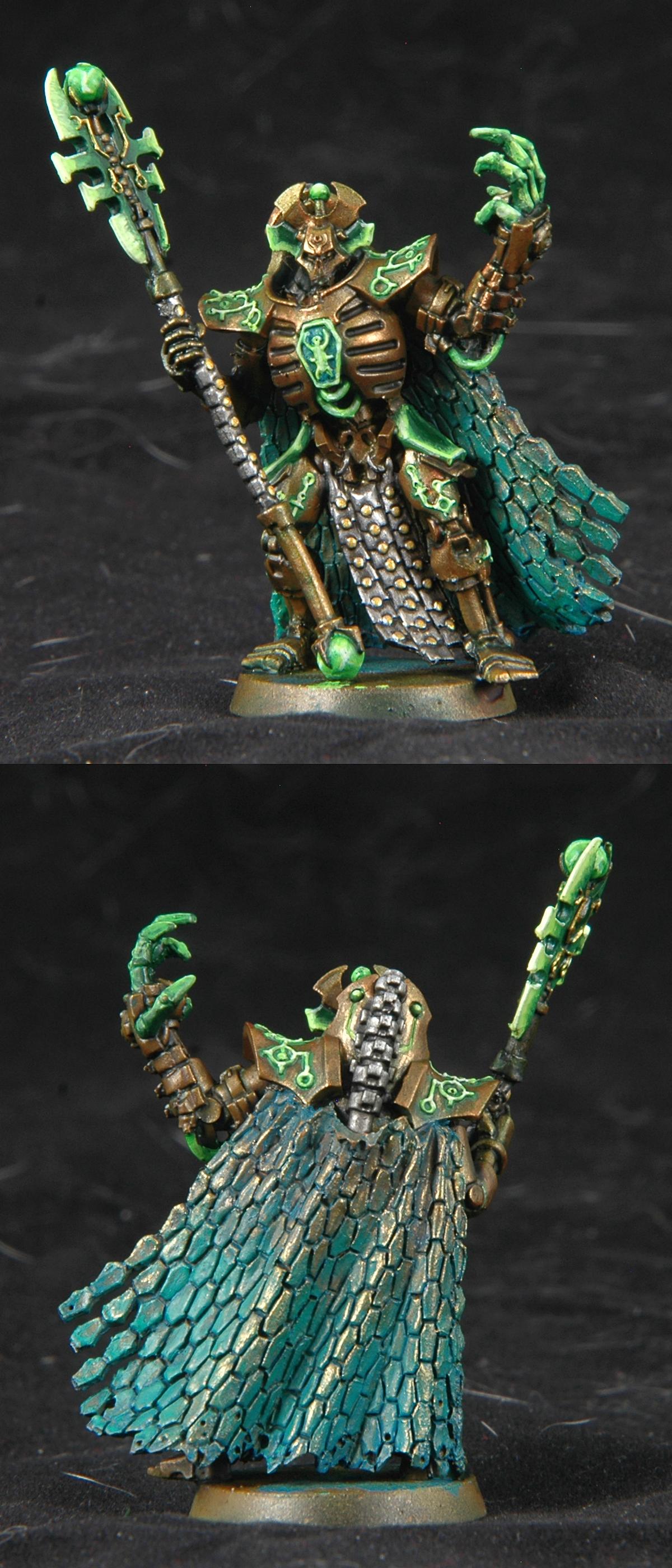 Imotekh, Necrons, Warhammer 40,000, Work In Progress
