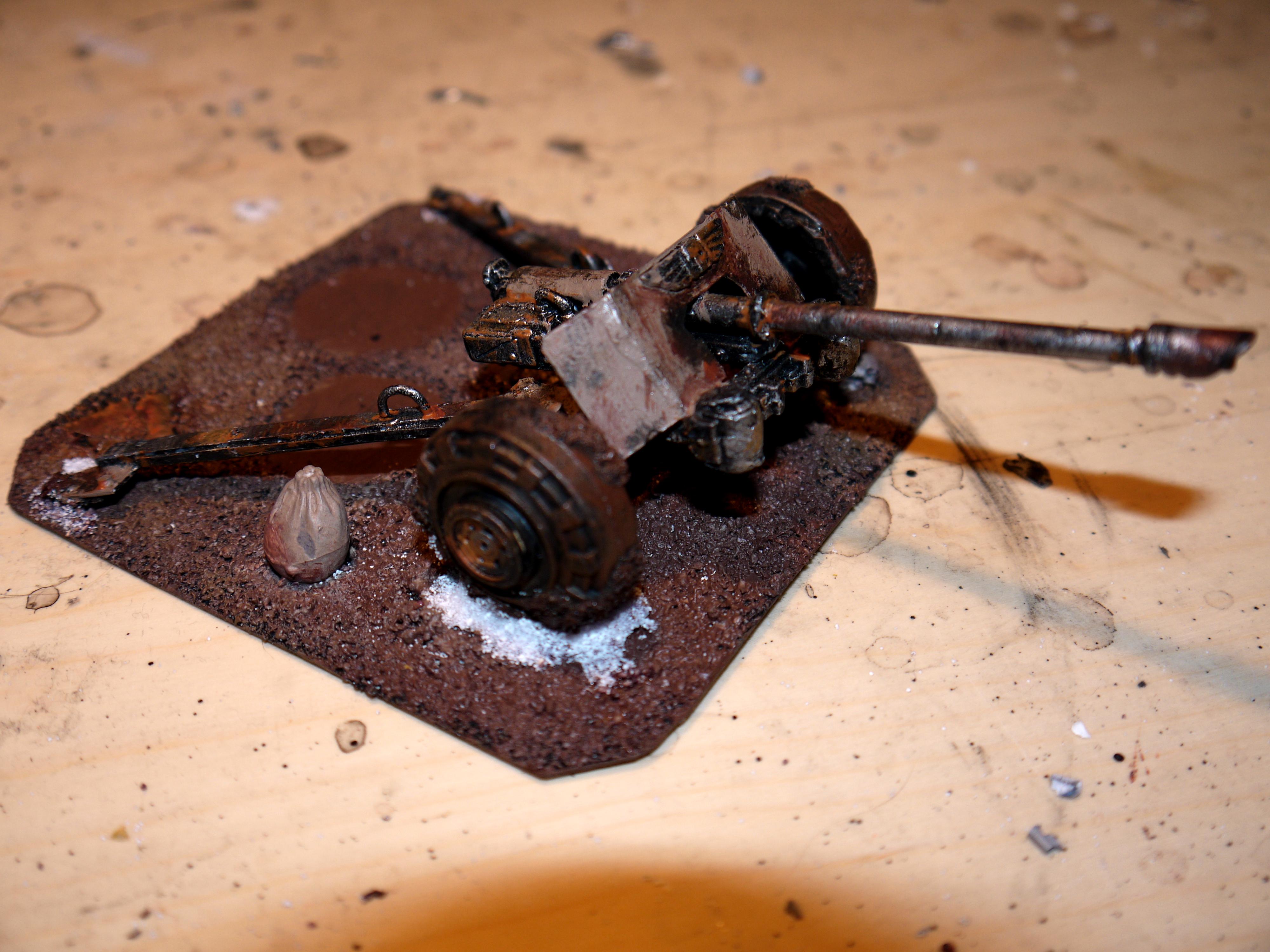 Artillery, Guard, Imperial, Implacement, Rust