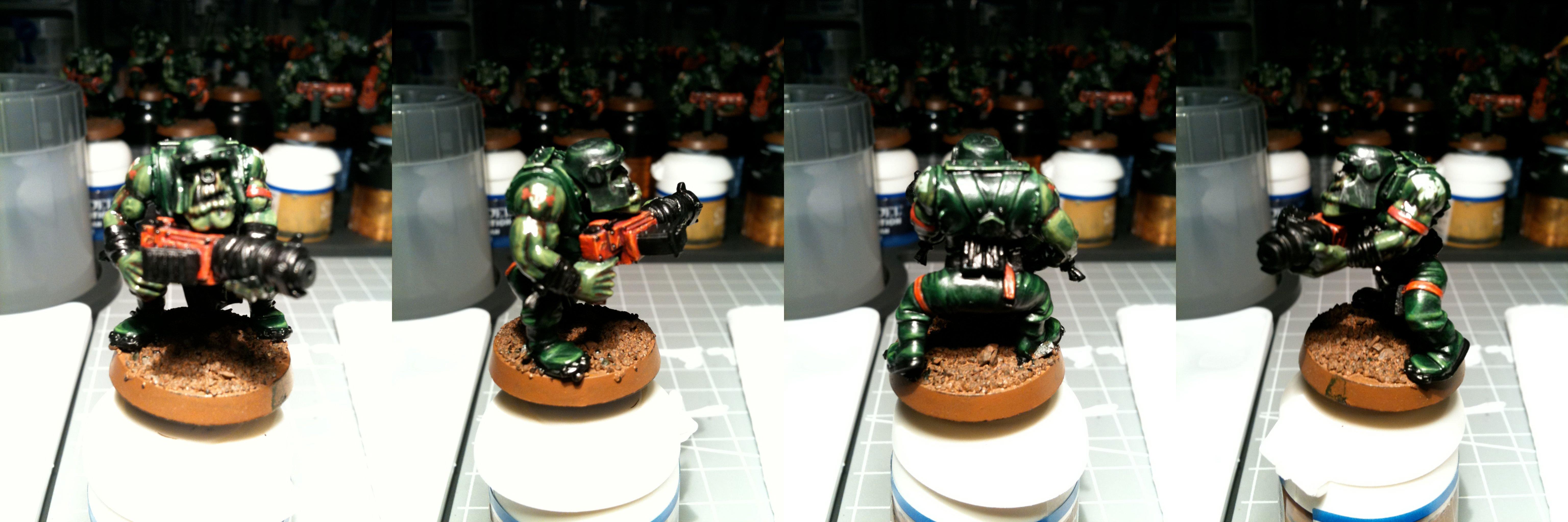 Da Dark Angelz, Orks, Shoota, Work In Progress