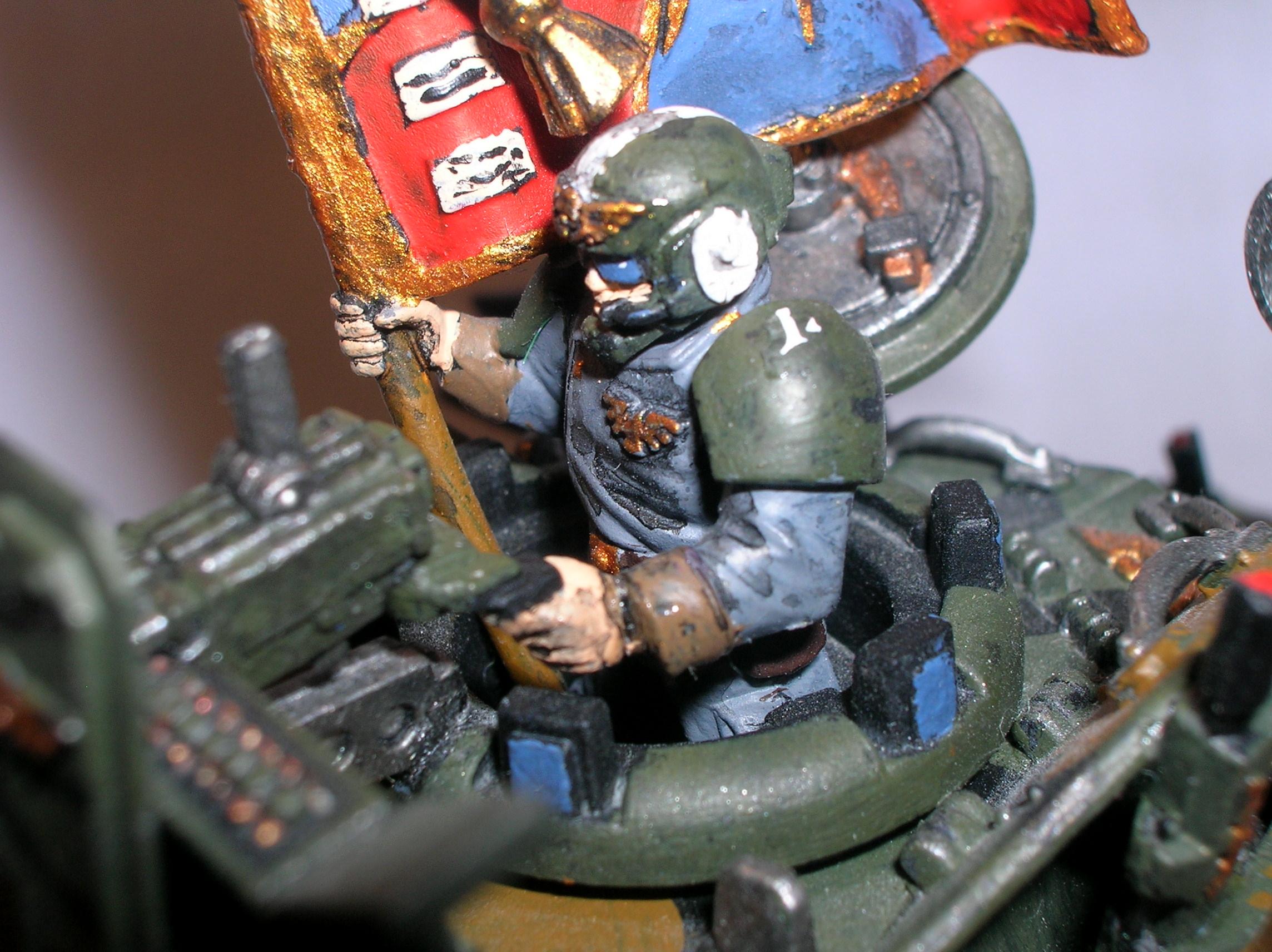 Chaos, Gun, Imperial Guard, Leman Russ, Space Marines, Tank