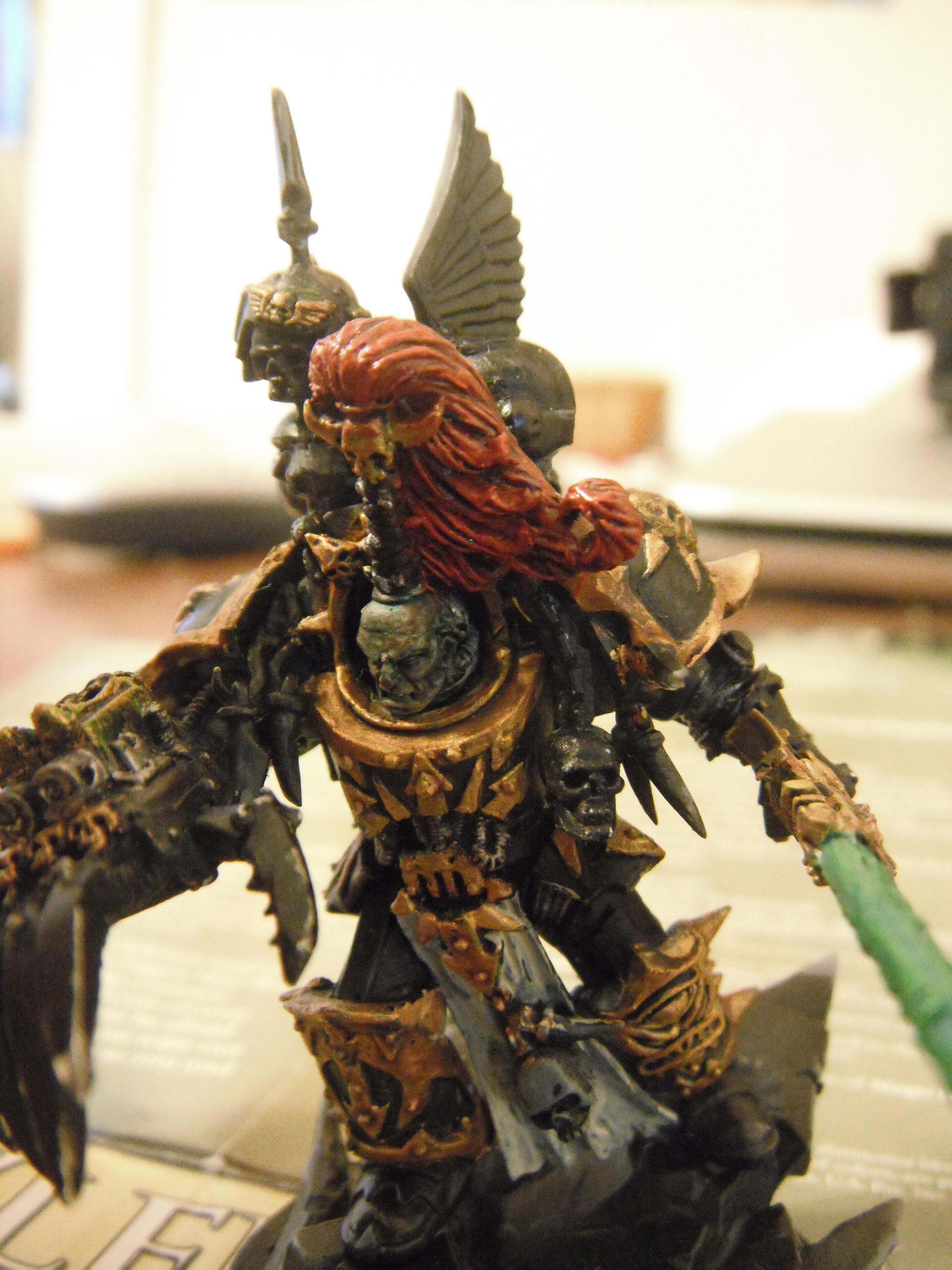 Abaddon, Abaddon The Despoiler, Black Legion, Chaos, Chaos Space Marines, Chaos Terminator Lord Conversion, Conversion