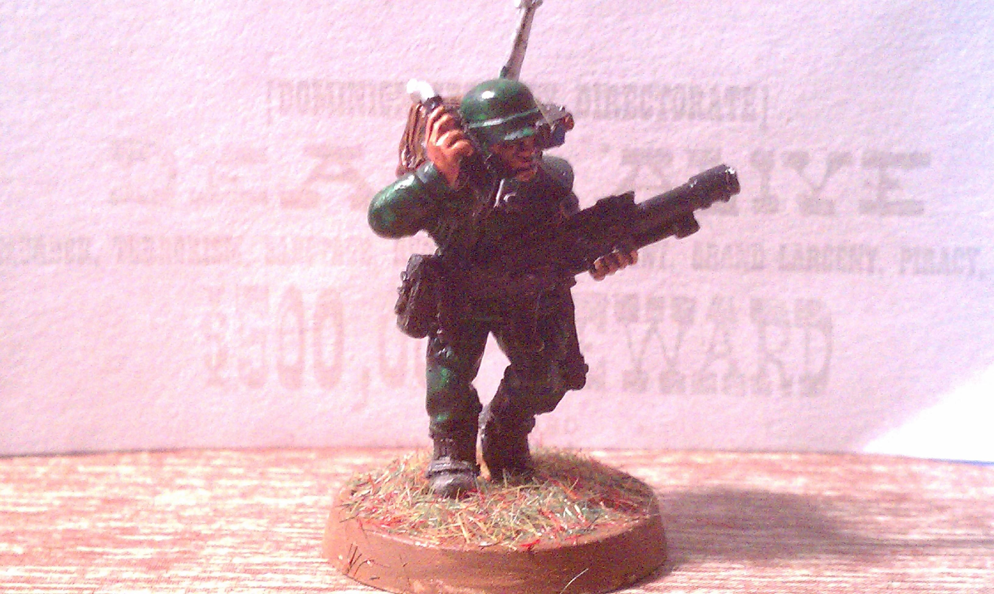 Cadians, Lasgun, Out Of Production, Vox Caster