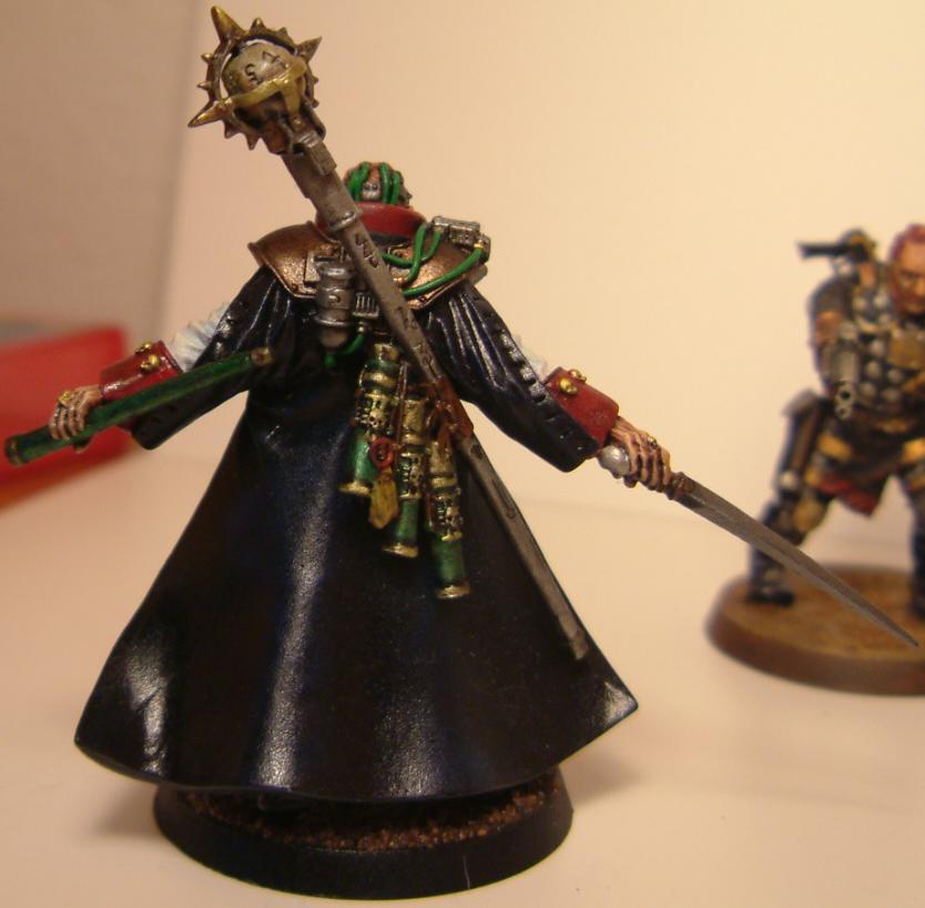 54mm, Artemis, Conversion, Eisenhorn, Inquisitor, Roleplay, Servitors
