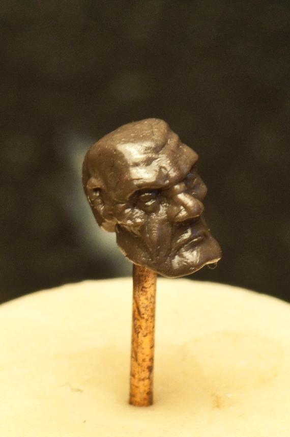 Brownstuff, Head, Sculpting, Space Marines