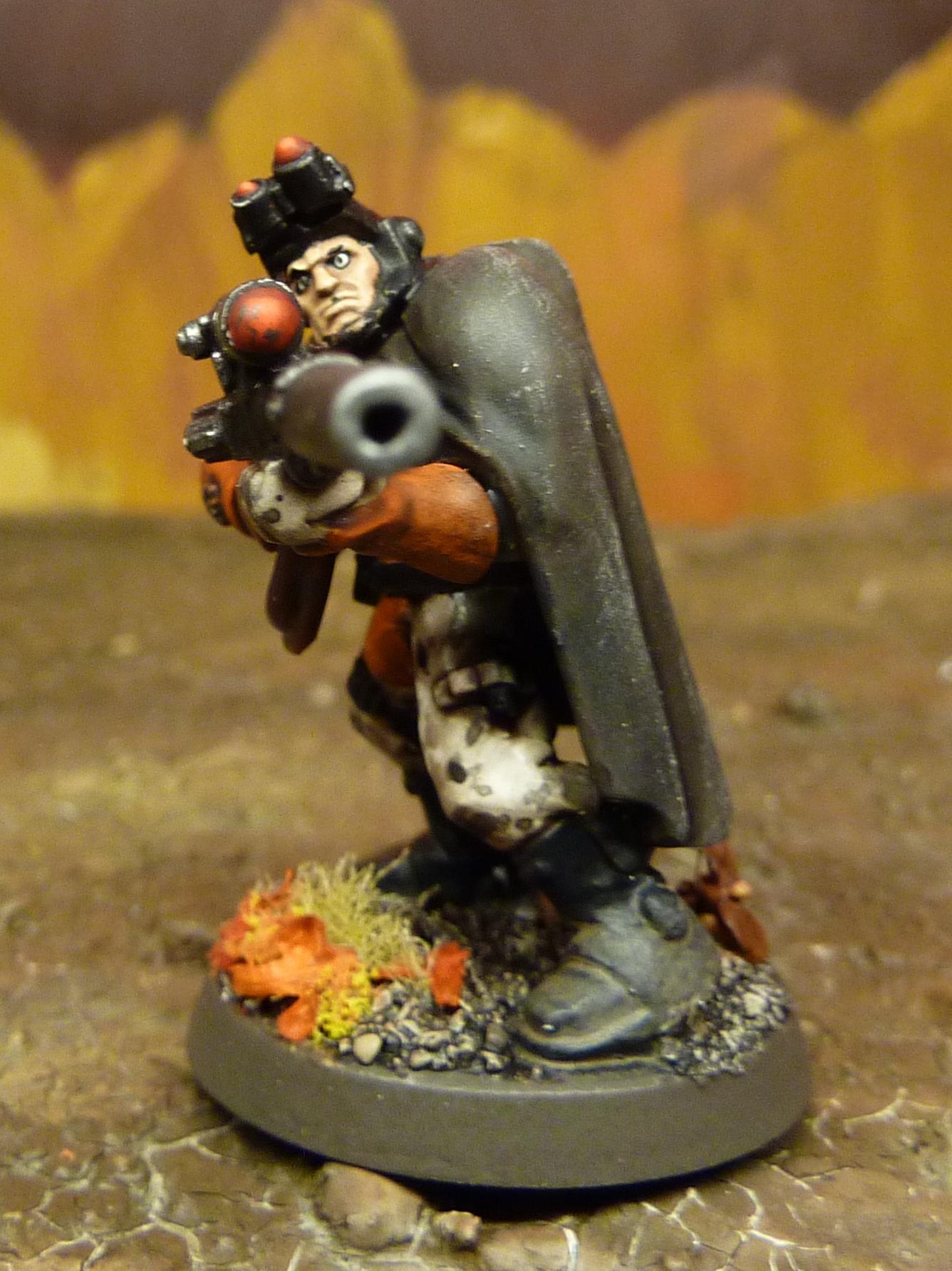 Sniper Rifle, Space Marines Scout, Warhammer 40,000
