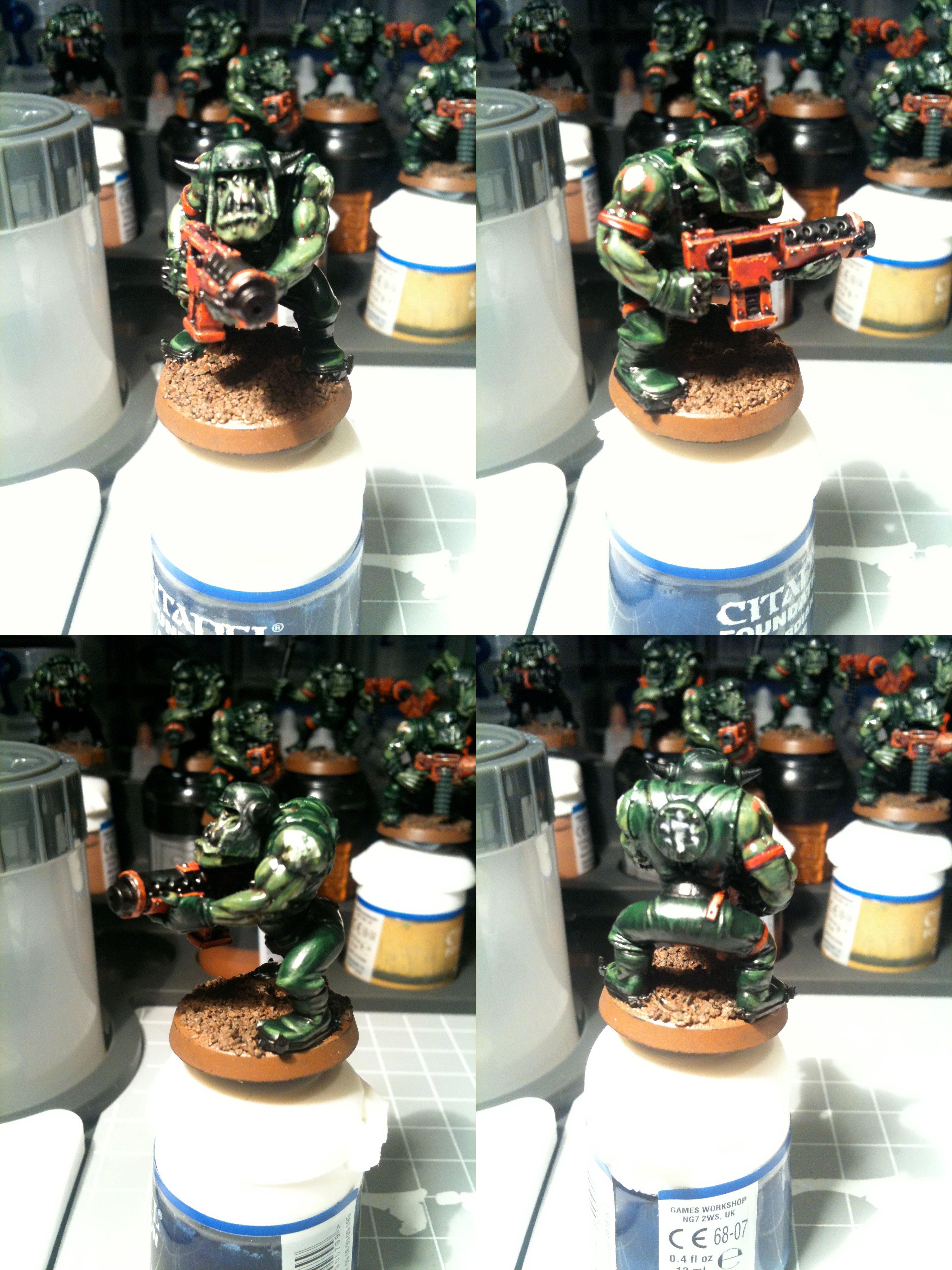 Da Dark Angelz, Orks, Shoota, Work In Progress