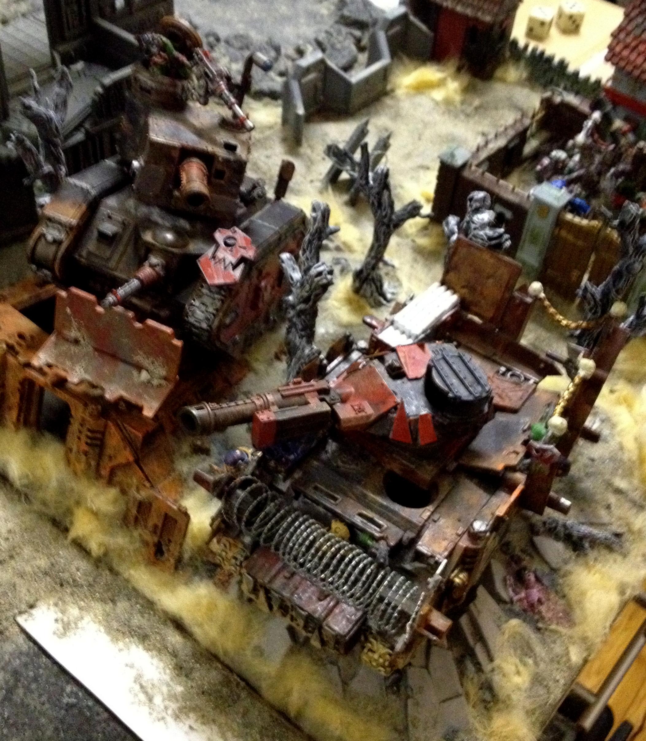 Cities Of Death, Conversion, Desert, Grass, Leman, Looted, Orks, Predator, Russ, Rust, Tank, Wagon, Warhammer 40,000