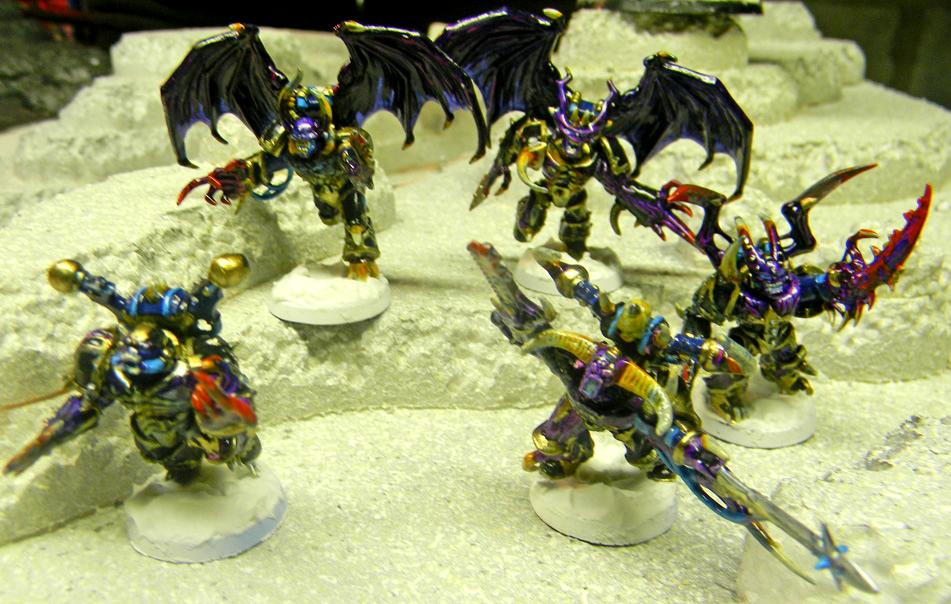 Chaos, Daemons, Fast Attack, Judecca's Ostricized, Khorne, Nurgle, Posessed, Raptors, Slaanesh, Snow, Terminator Armor, Theme, Tzeentch, Warhammer 40,000