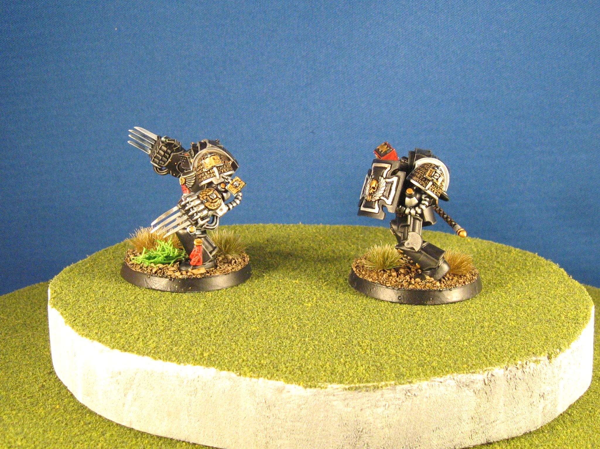 Assault Terminator, Black Templars, Deathwatch, Lightning Claw, Storm Shield, Thunder Hammer