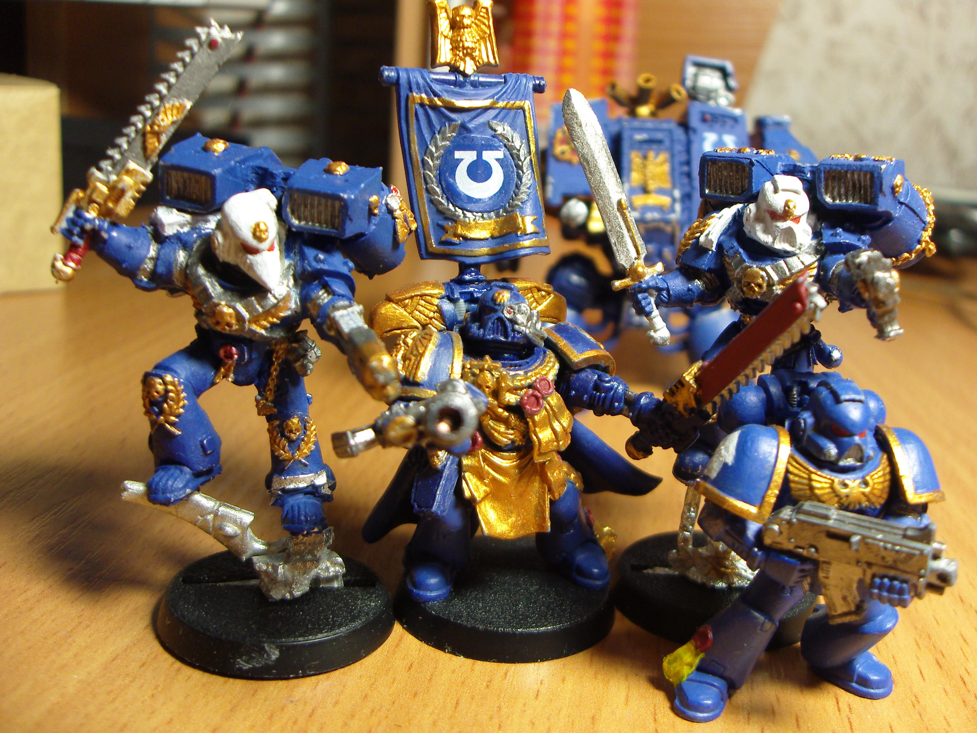 Elit, This Is My First Painjob If It Can Be Called As Job, Ultramarines