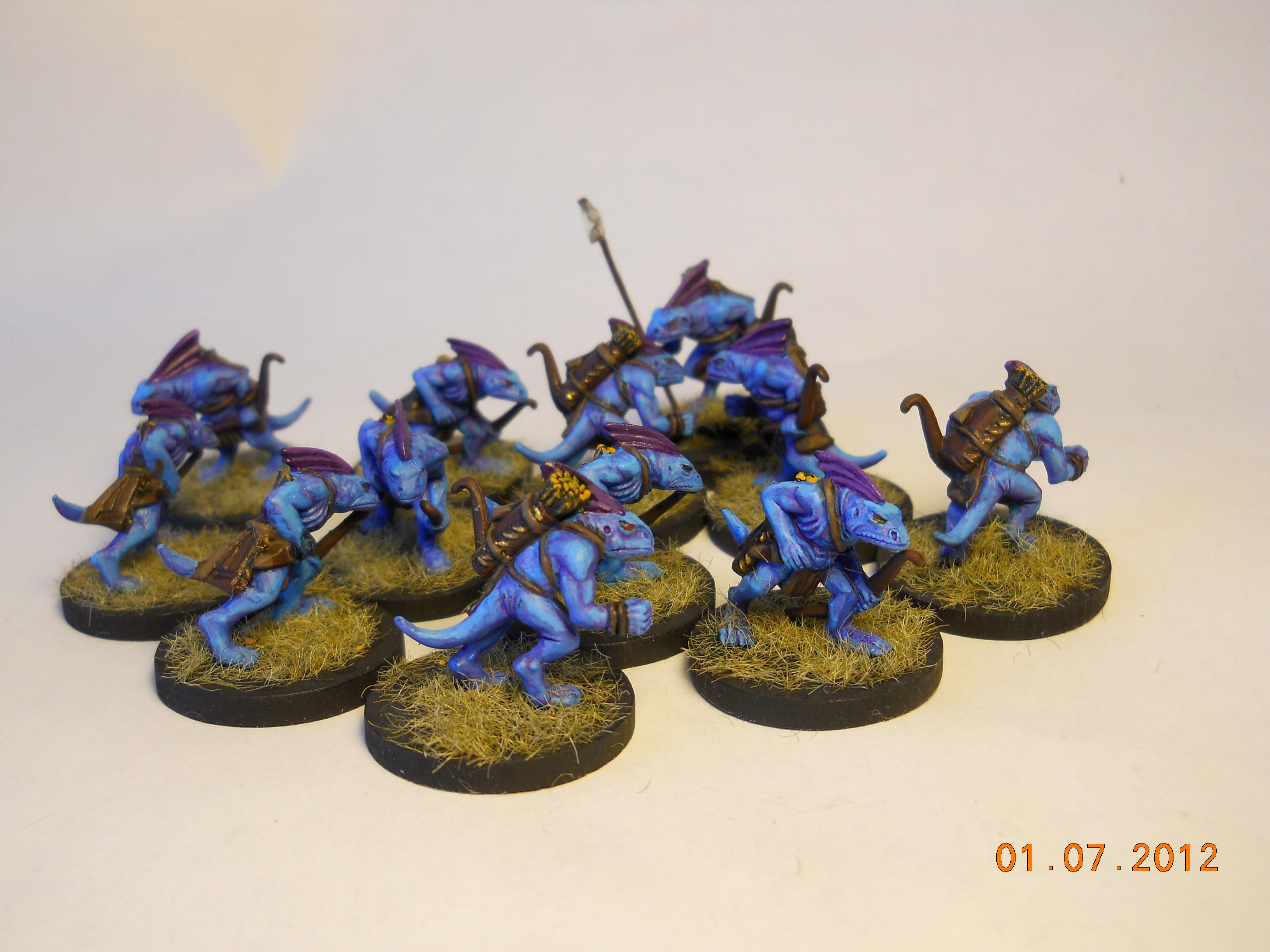 Archers, Lizardmen, Skinks - Lizardmen Skink Archers - Gallery - DakkaDakka