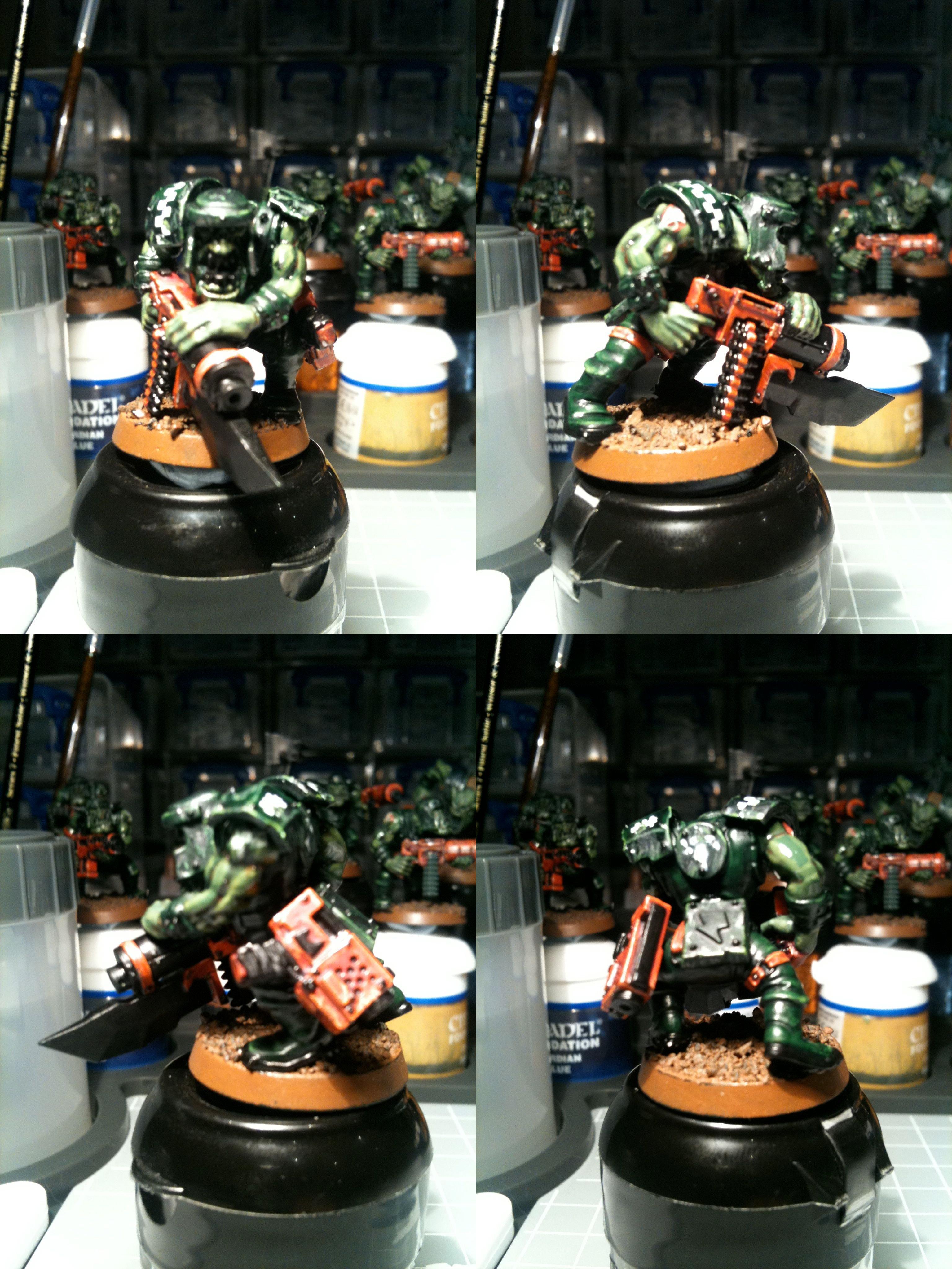 Da Dark Angelz, Orks, Shoota, Work In Progress