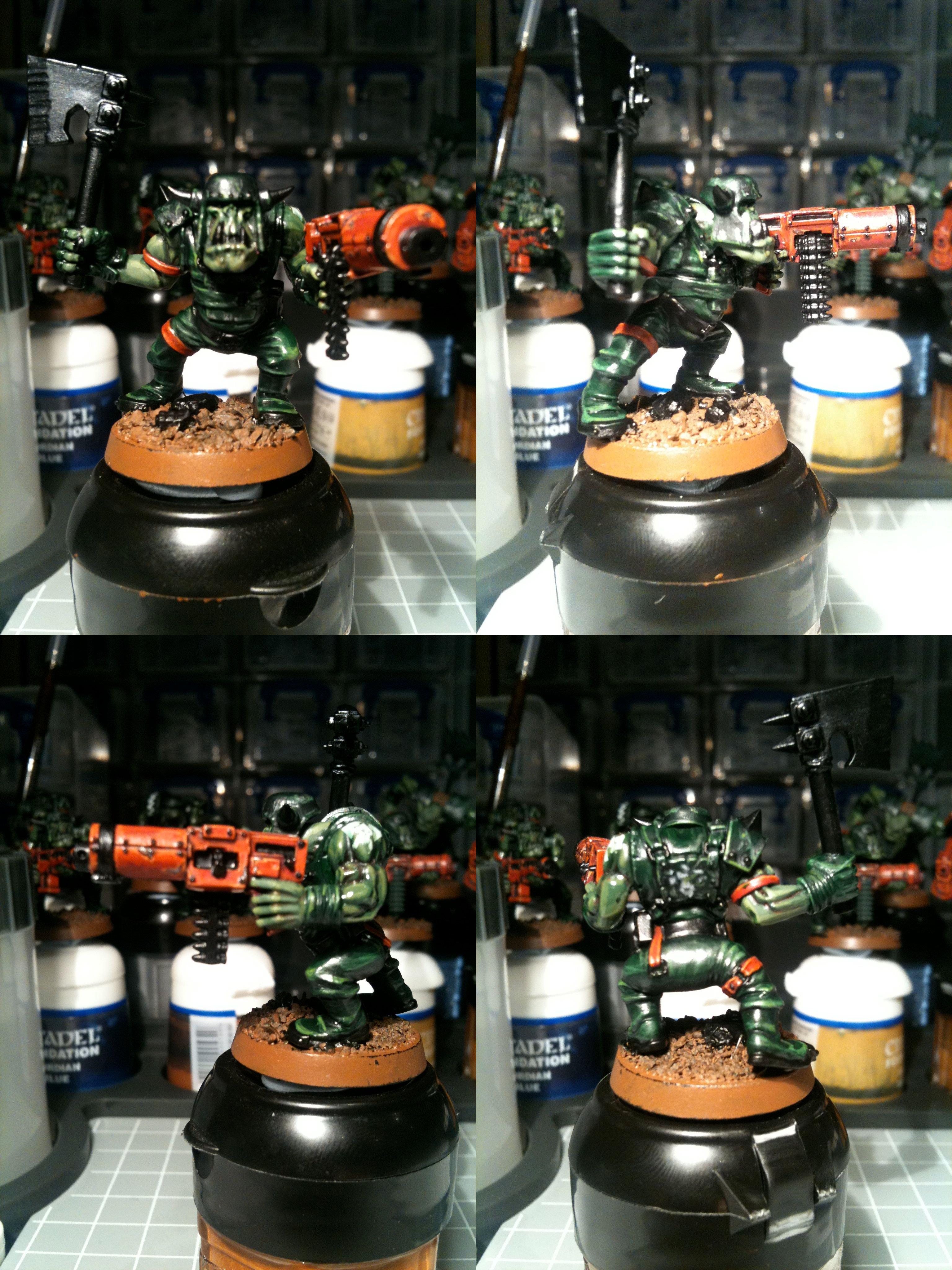 Da Dark Angelz, Orks, Shoota, Work In Progress