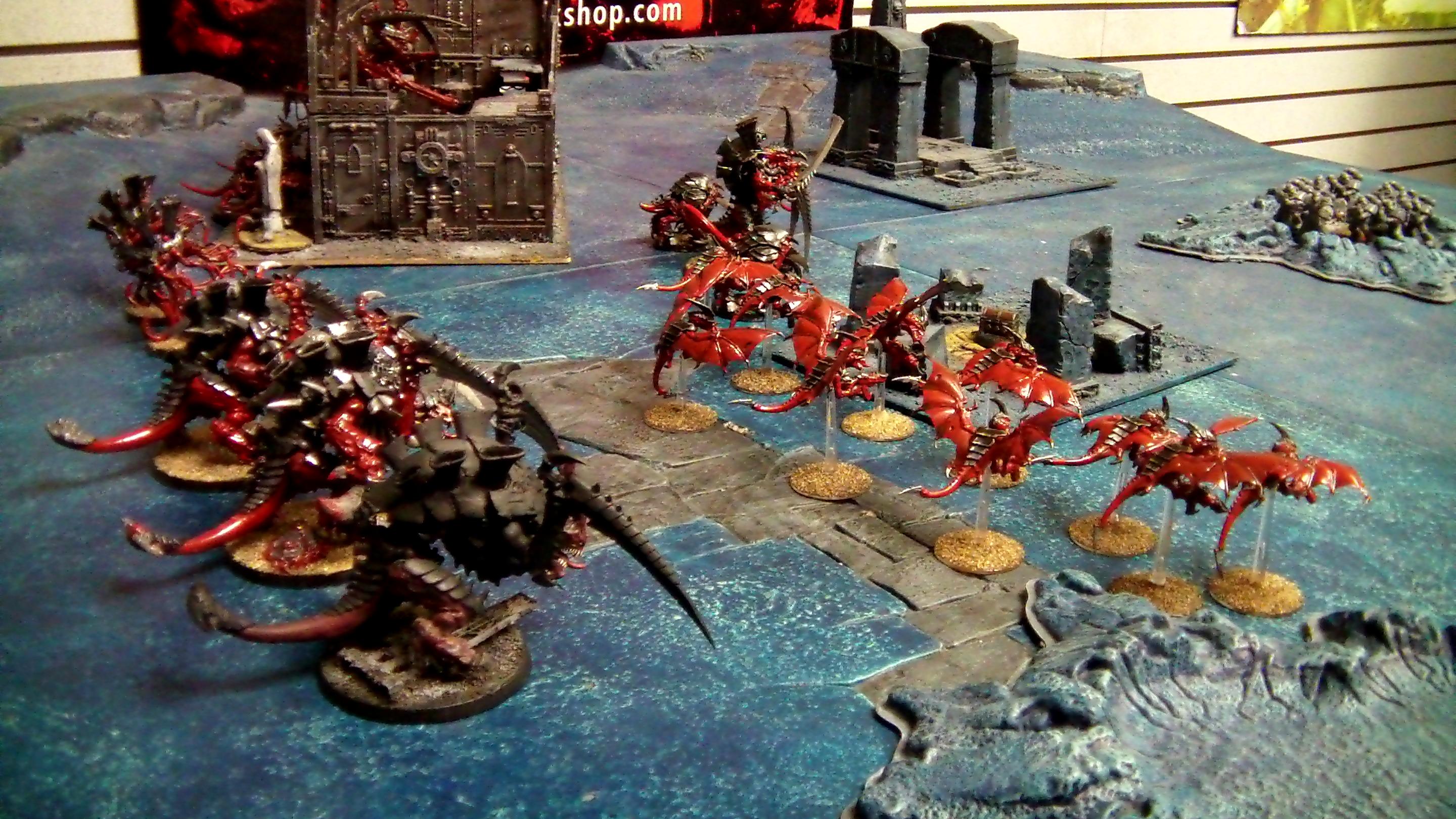 Angel, Battle, Dark, Report, Tyranids