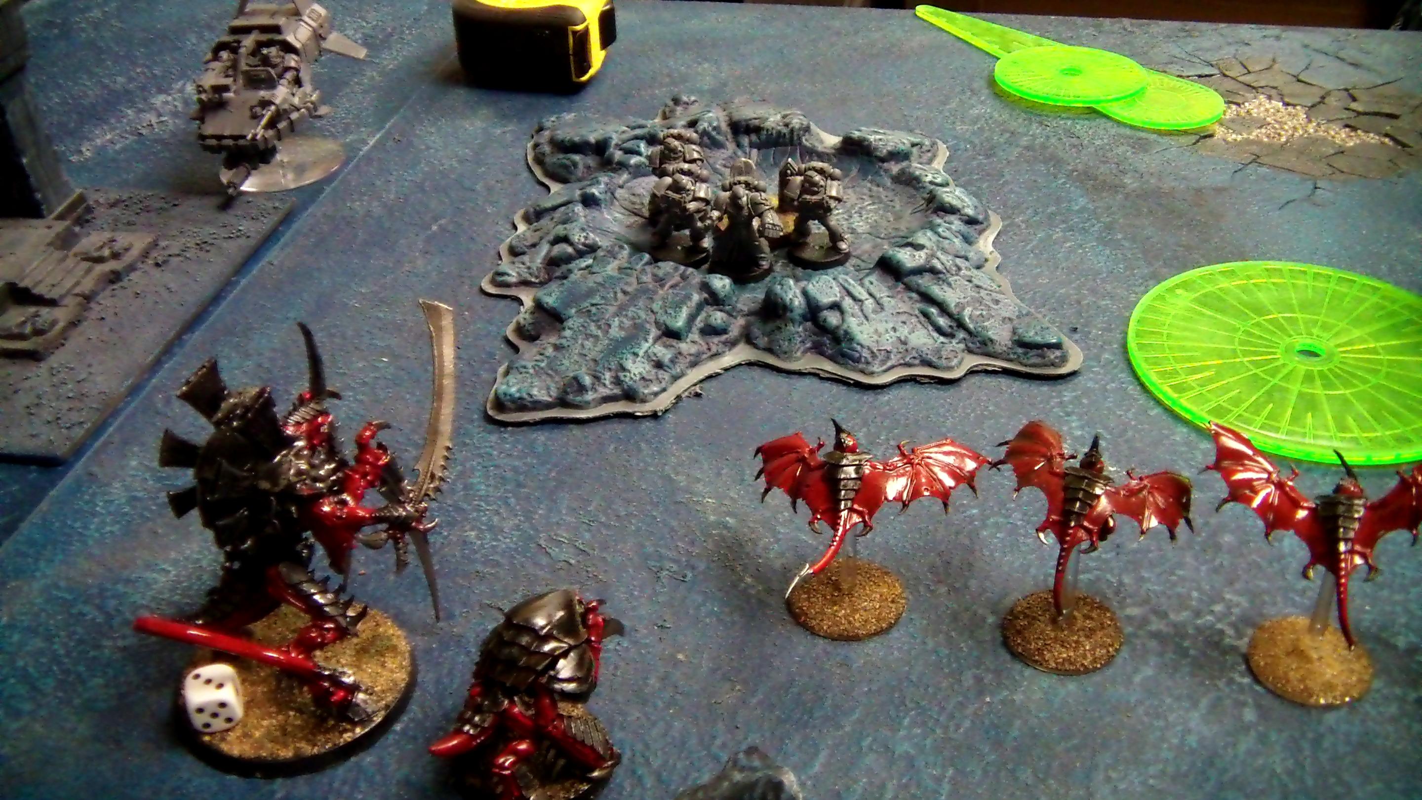 Angel, Battle, Dark, Report, Tyranids