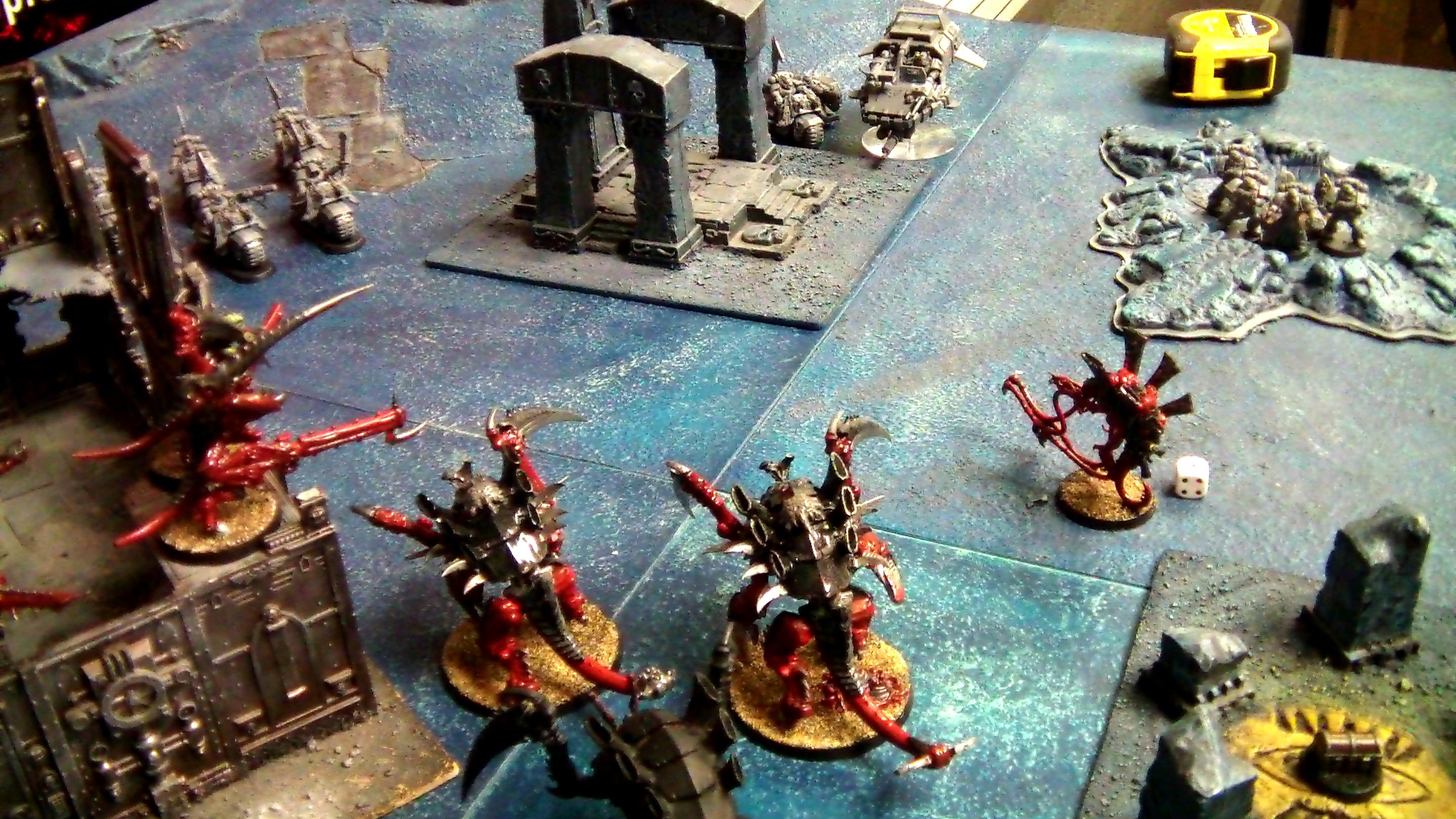 Angel, Battle, Dark, Report, Tyranids