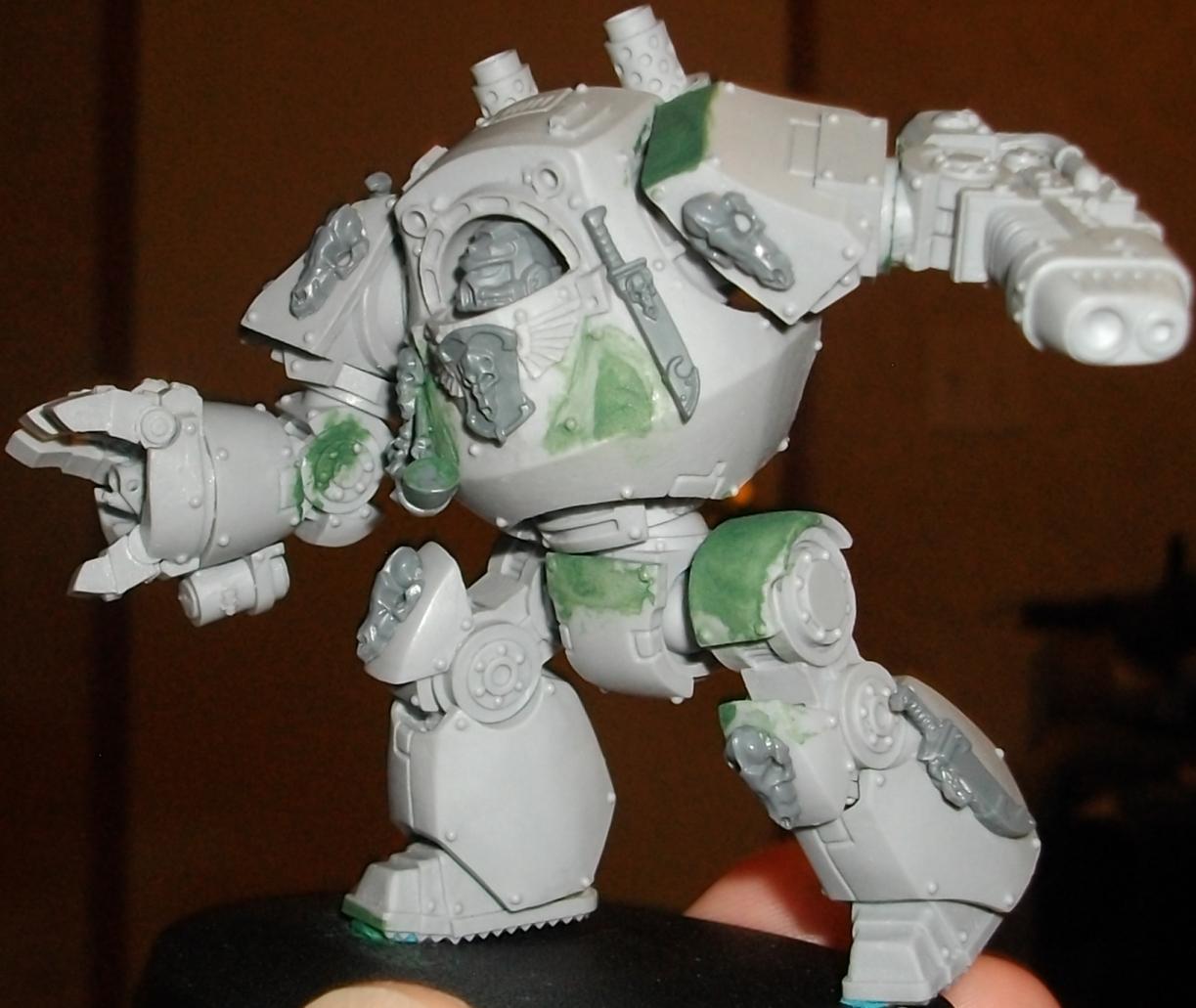 Contemptor, Dreadnought, Space Wolves, Work In Progress