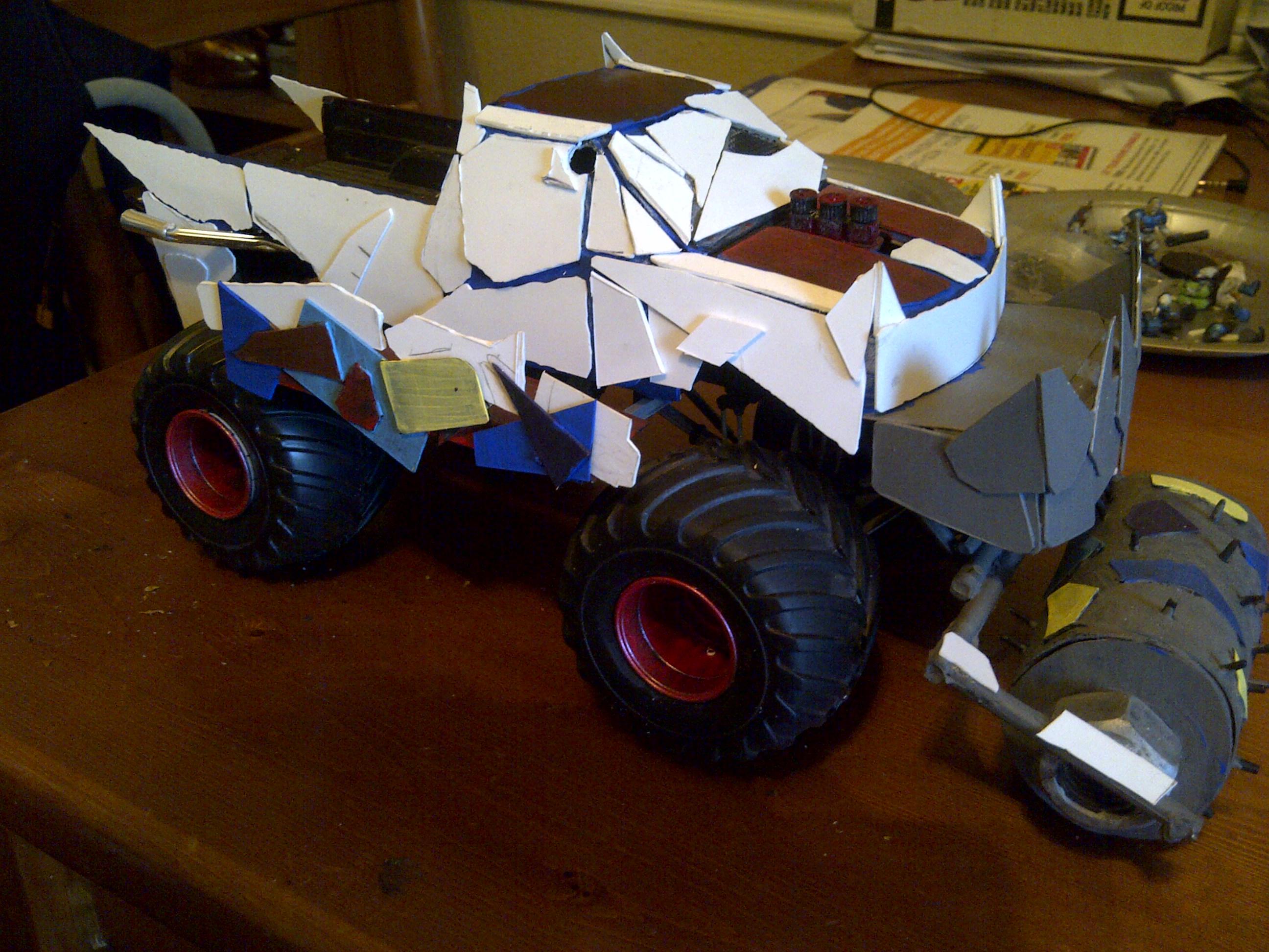 Av14, Battlewagon, Orks, Work In Progress