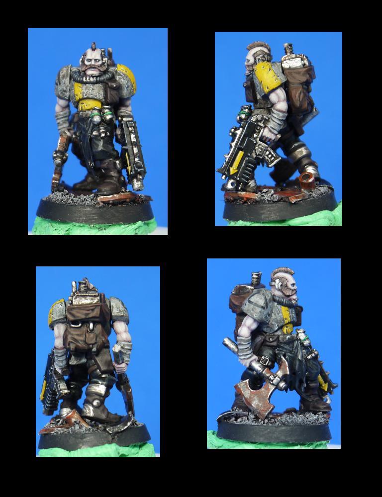Chaos, Scouts, Urban Base, Warhammer 40,000
