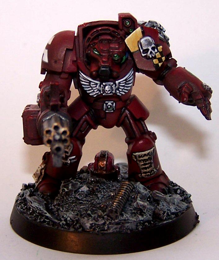 Assault Cannon, Space Marines, Terminator Armor, Terminator With Assault Cannon