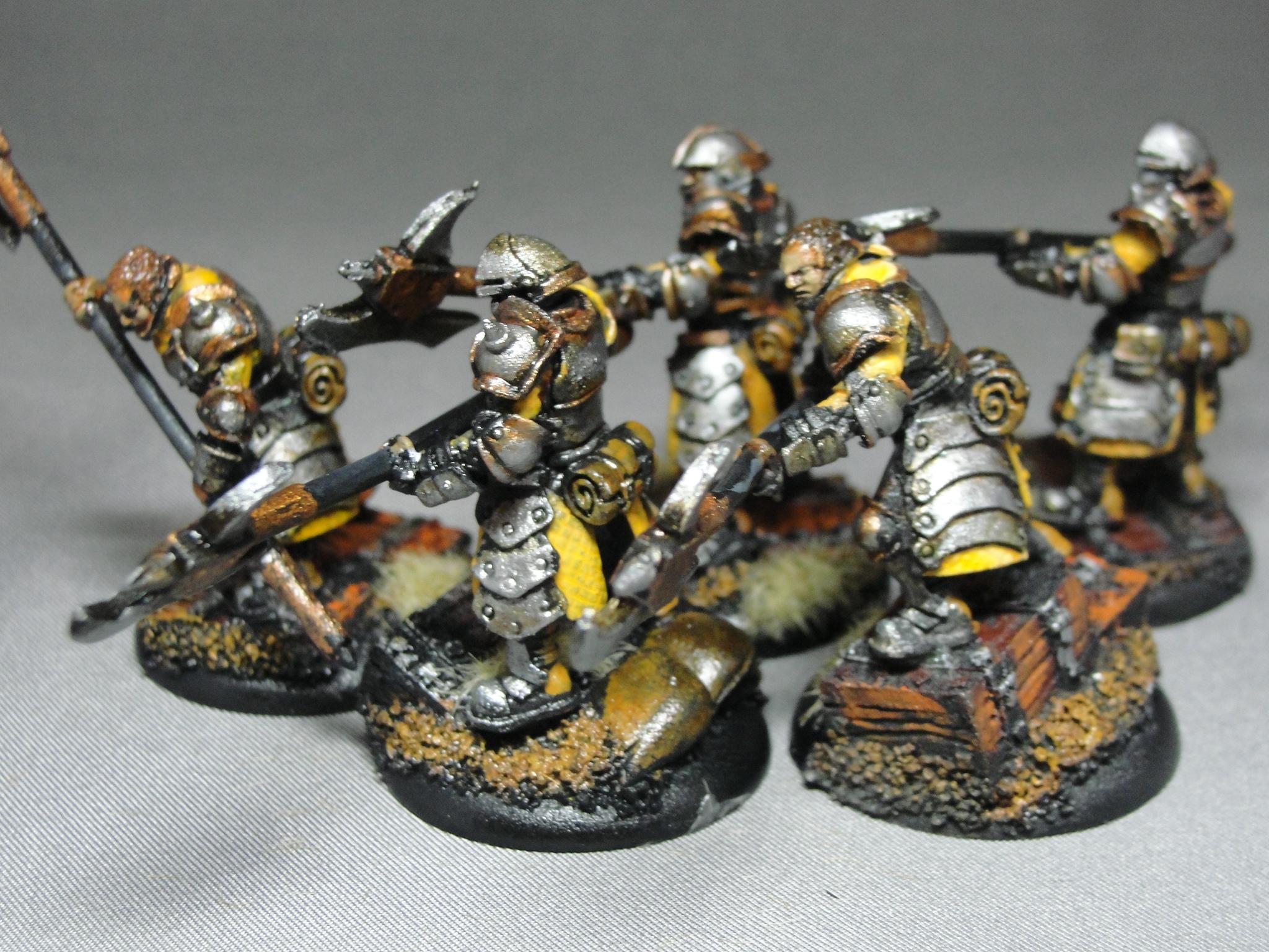Warmachine, Mercenaries, Steelhead Halberdiers