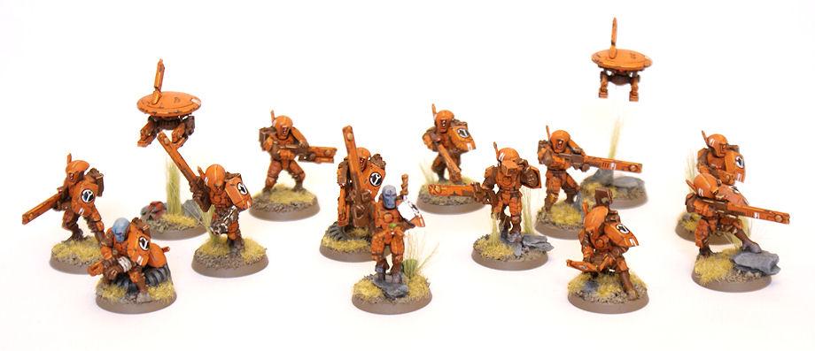 Tau; Fire Warriors; Striker Team