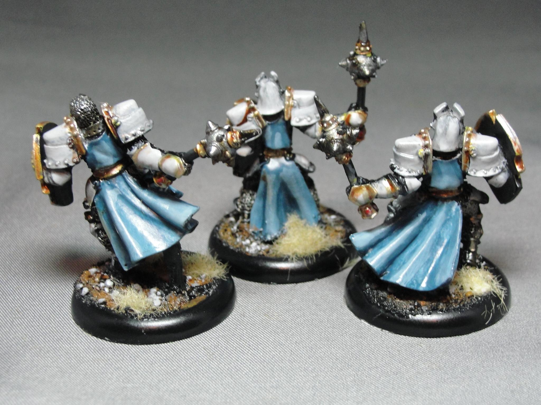Warmachine, Cygnar, Mercenaries, Precursor Knights