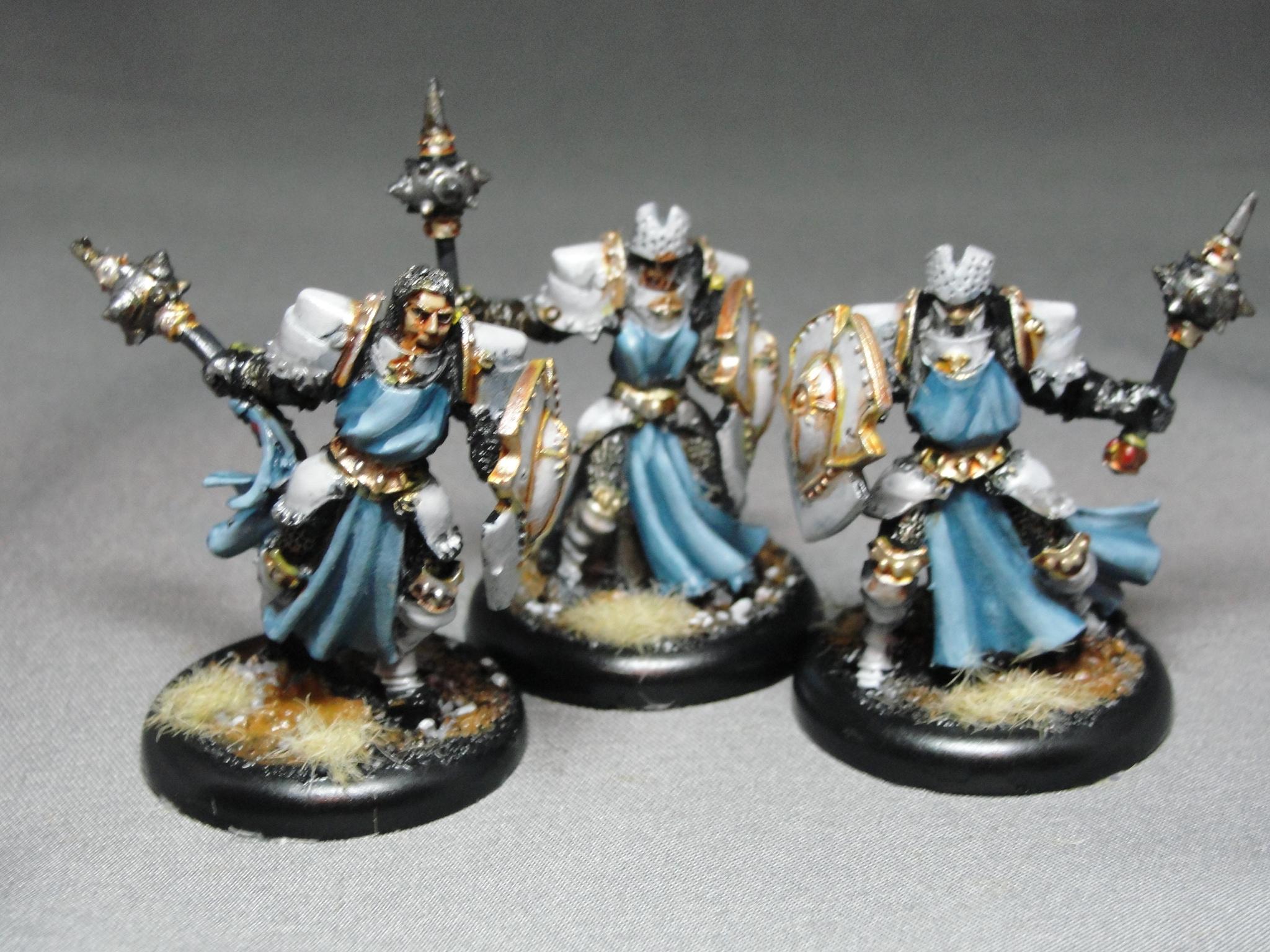 Warmachine, Cygnar, Mercenaries, Precursor Knights