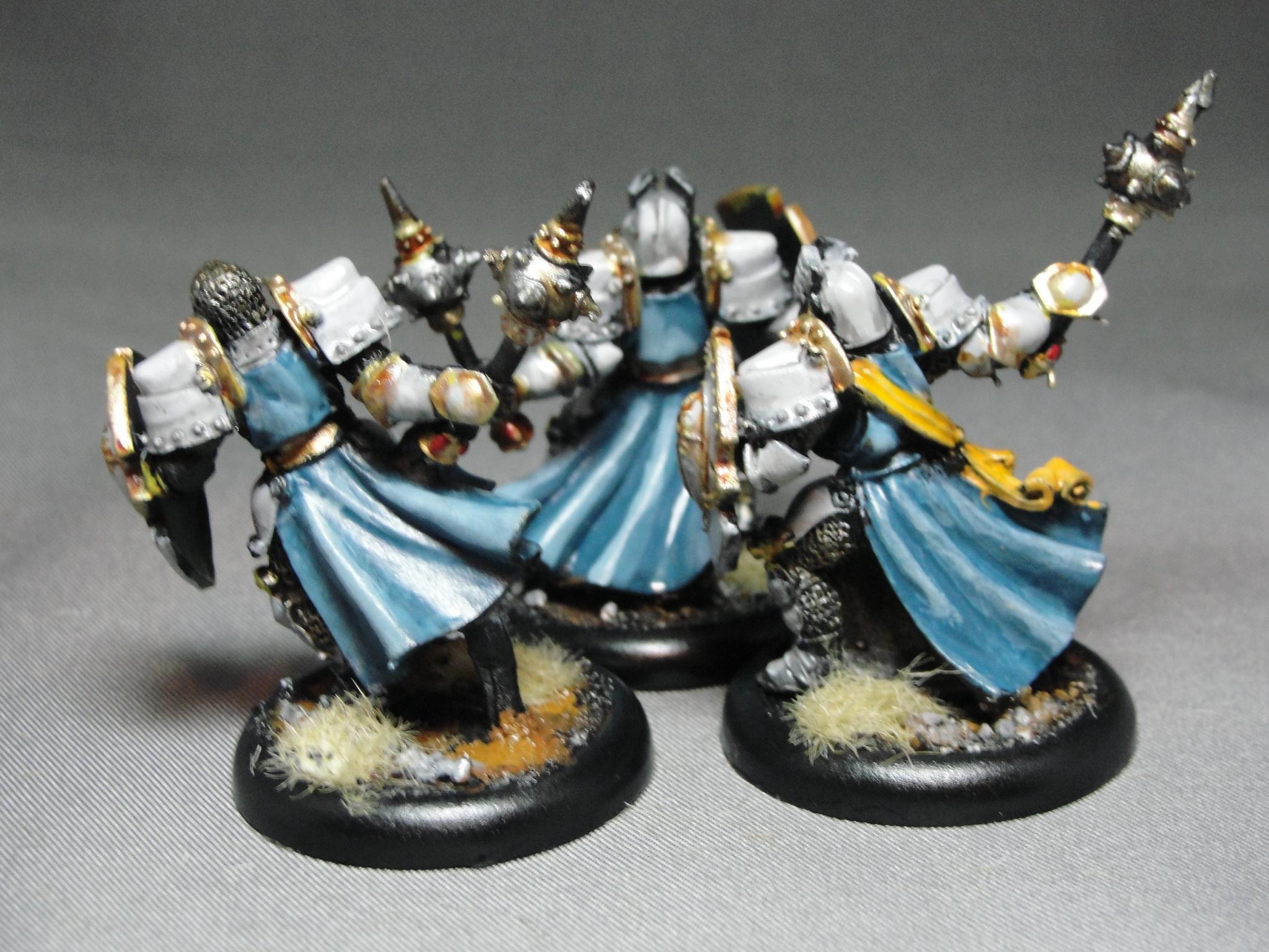 Warmachine, Cygnar, Mercenaries, Precursor Knights