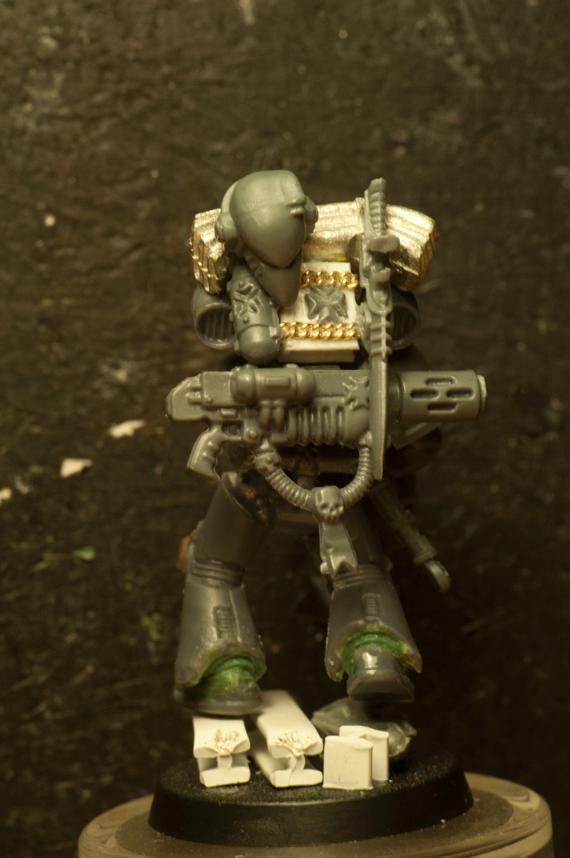 Backpack, Black Templars, Deathwatch