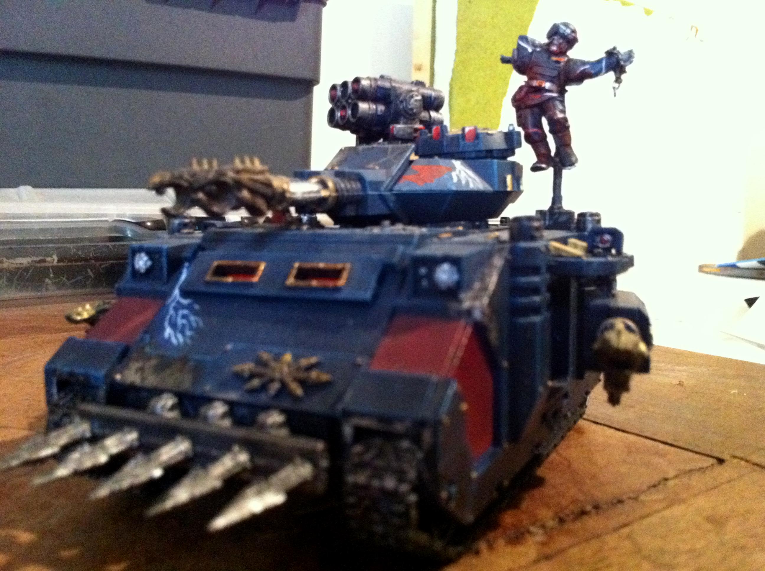 Chaos Space Marines, Guard Abuse, Predator, Warhammer 40,000