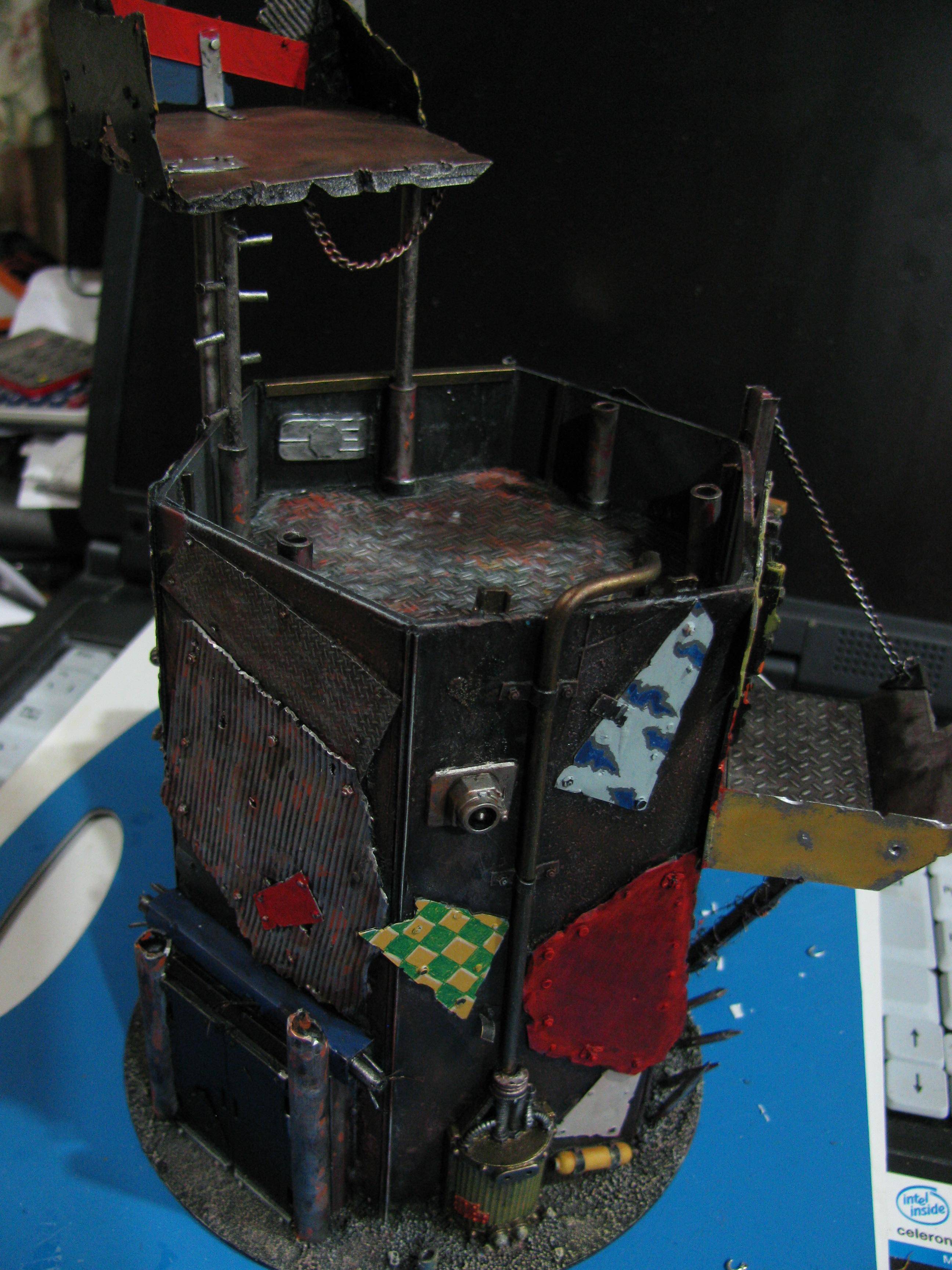 Bastion, Orks, Outpost, Scratch Build, Terrain