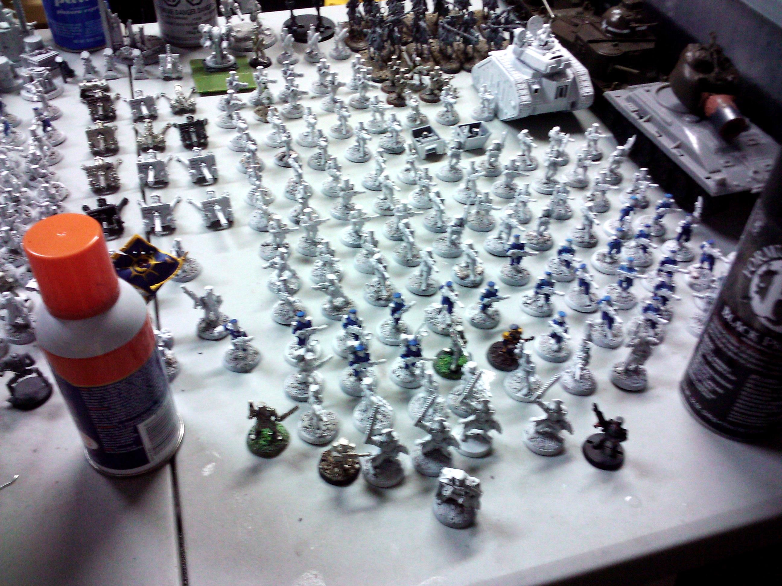 Conversion, Hobby Craft, Imperial Guard, Mordian Iron Guard, Paint Scheme, Warhammer 40,000