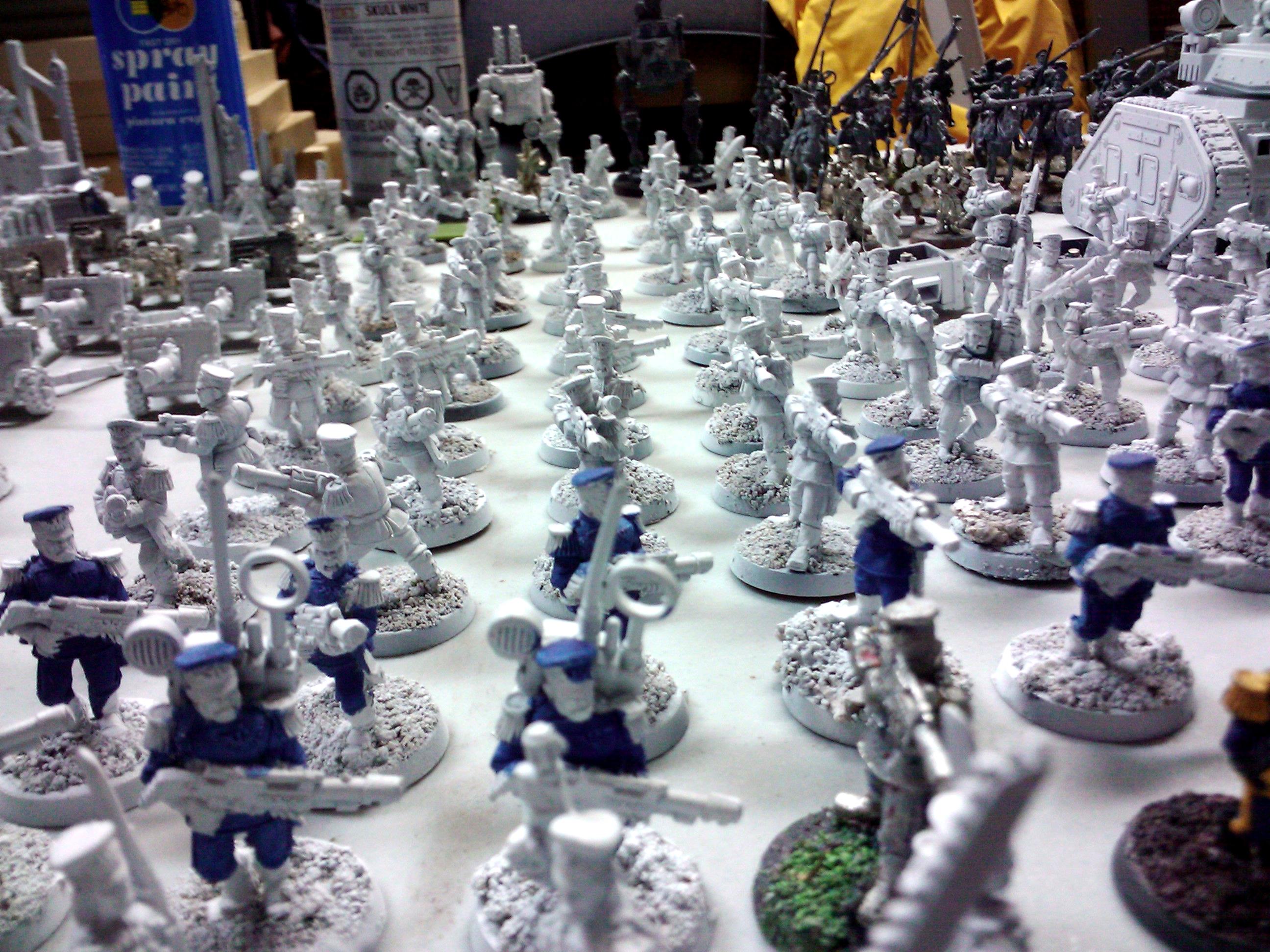 Conversion, Hobby Craft, Imperial Guard, Mordian Iron Guard, Paint Scheme, Warhammer 40,000