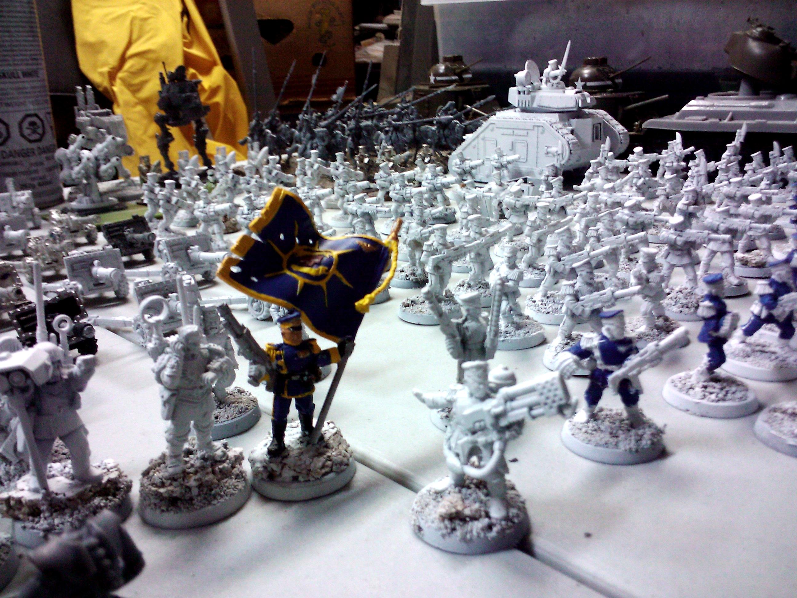 Conversion, Hobby Craft, Imperial Guard, Mordian Iron Guard, Paint Scheme, Warhammer 40,000