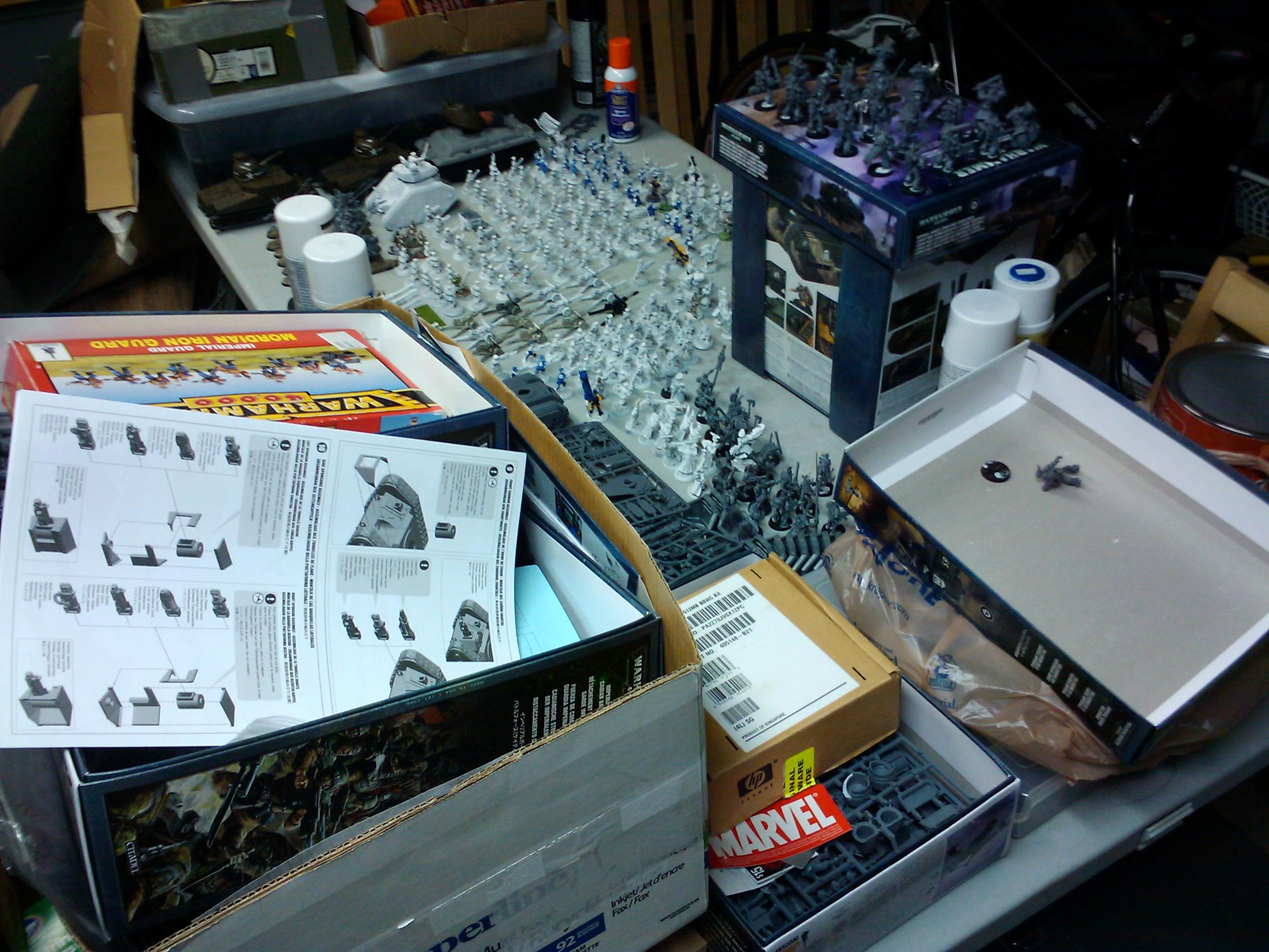 Conversion, Demolisher, Hobby Craft, Imperial Guard, Leman Russ, Lr, Magnet, Magnetize, Mordian Iron Guard, Paint Scheme, Warhammer 40,000