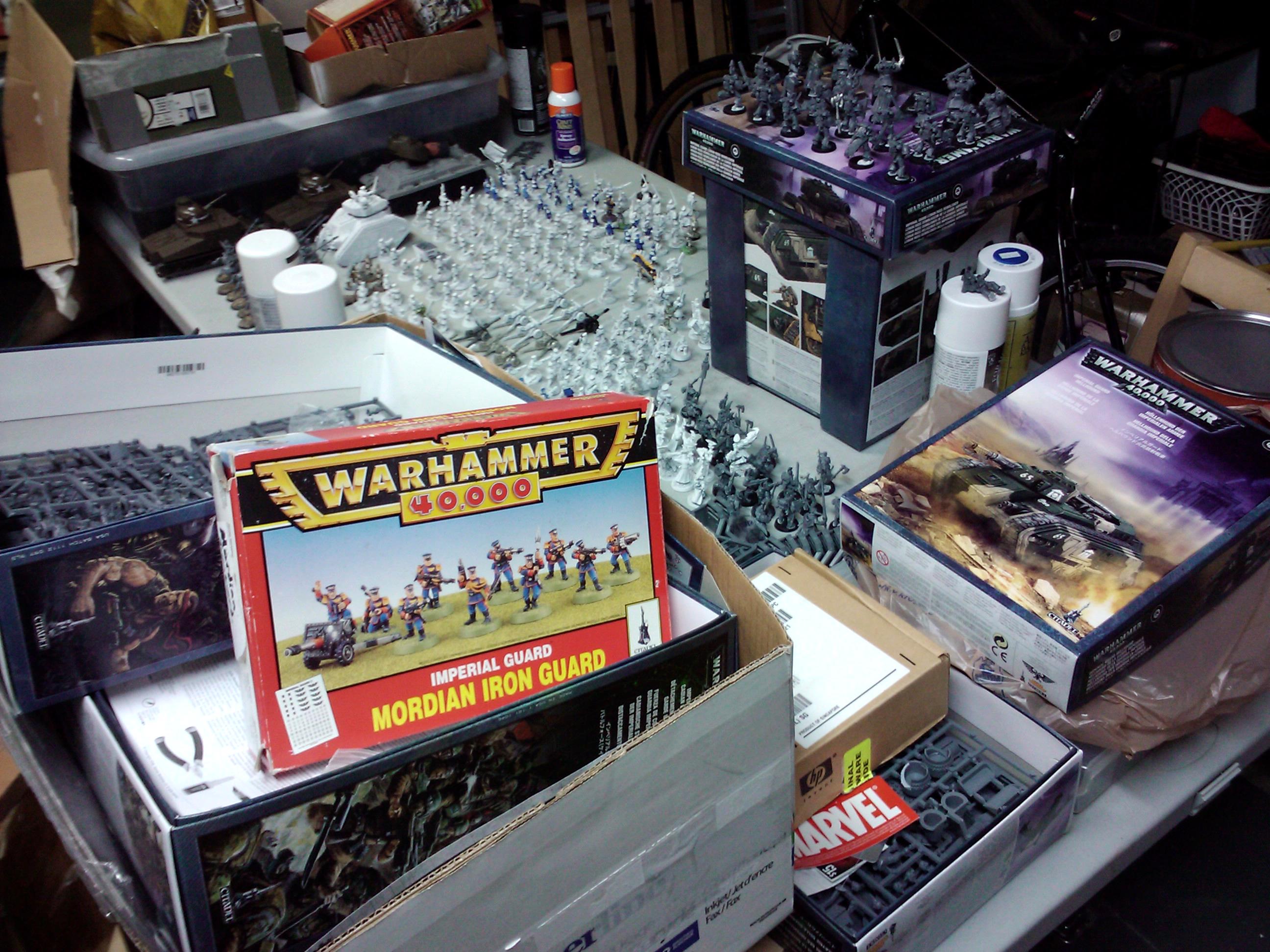 Conversion, Demolisher, Hobby Craft, Imperial Guard, Leman Russ, Lr, Magnet, Magnetize, Mordian Iron Guard, Paint Scheme, Warhammer 40,000