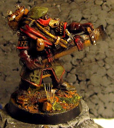 Heavy Flamer, Imperial Guard, Masked, Modified, Warmachine
