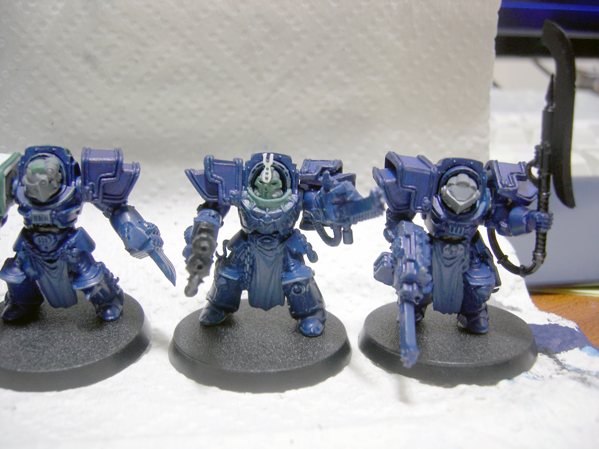 Terminator Armor, Thousand Sons, Work In Progress